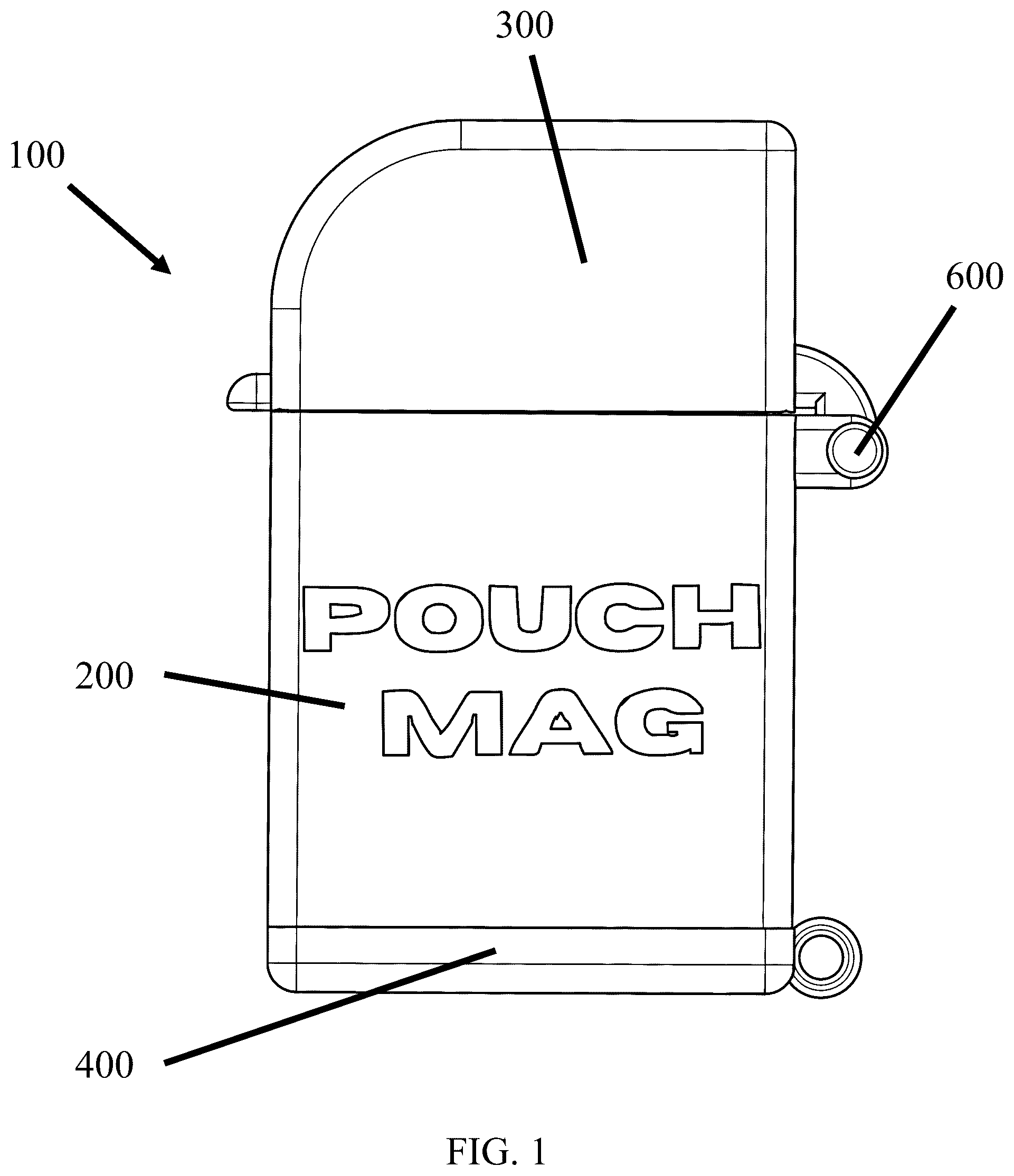 Patent US12588702 — Nicotine pouch dispenser — Figure 1