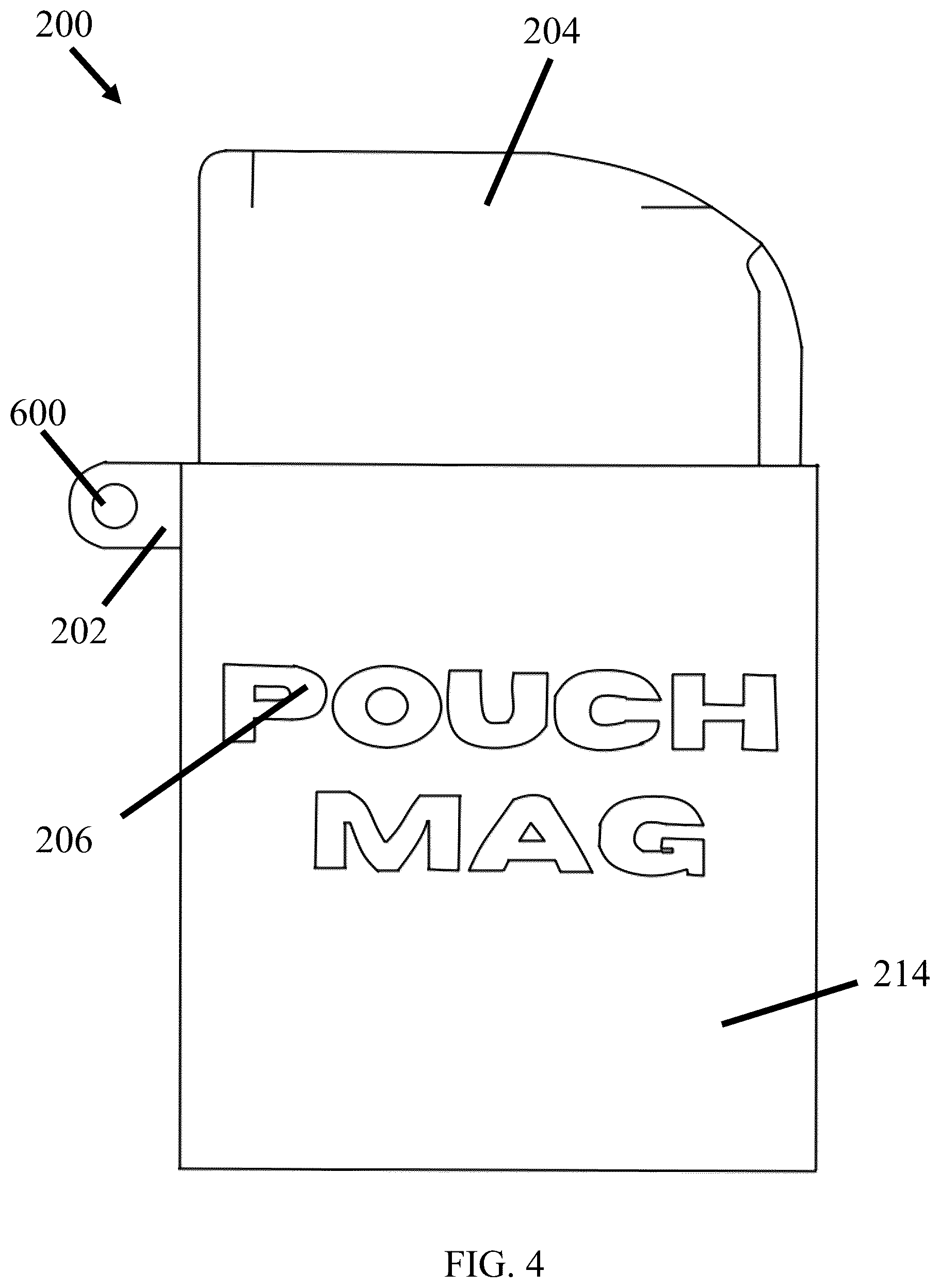 Patent US12588702 Figure 4 – Nicotine pouch dispenser