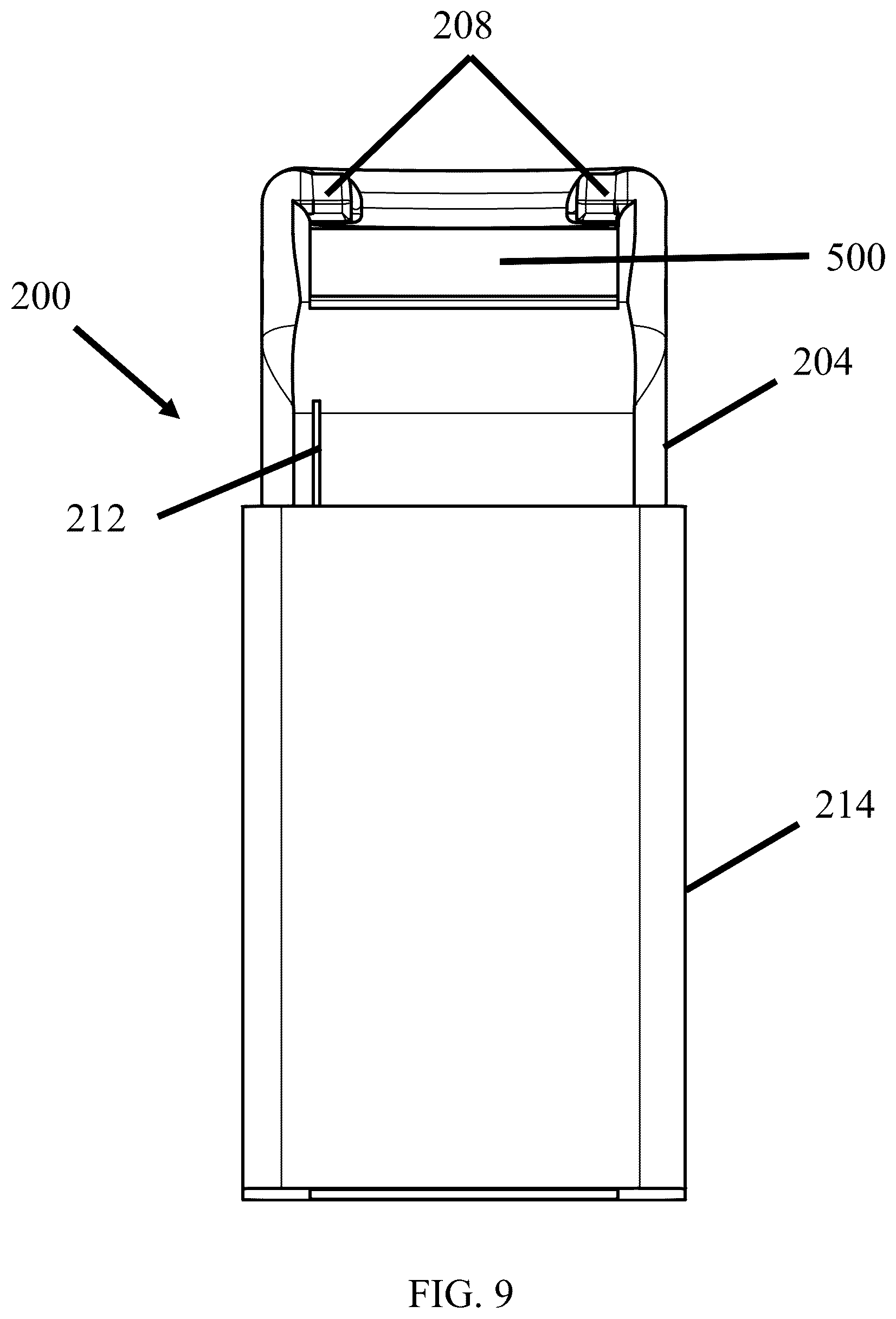 Patent US12588702 Figure 9 – Nicotine pouch dispenser