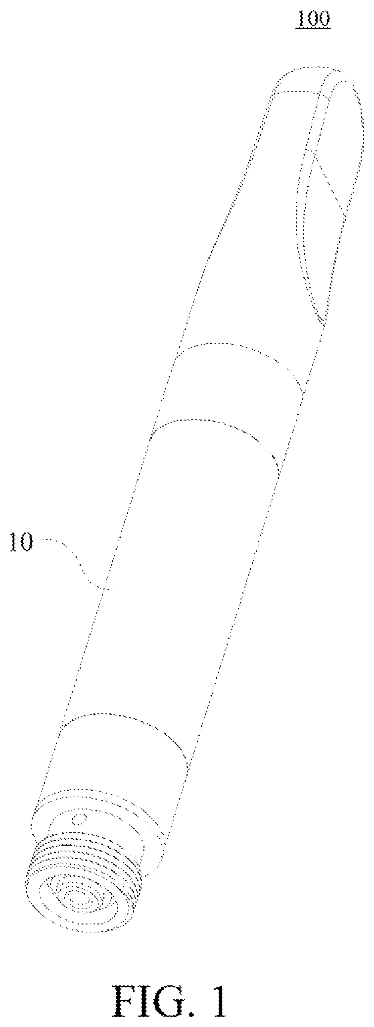 Patent US12588703 — Electronic atomization device and atomizer thereof — Figure 1