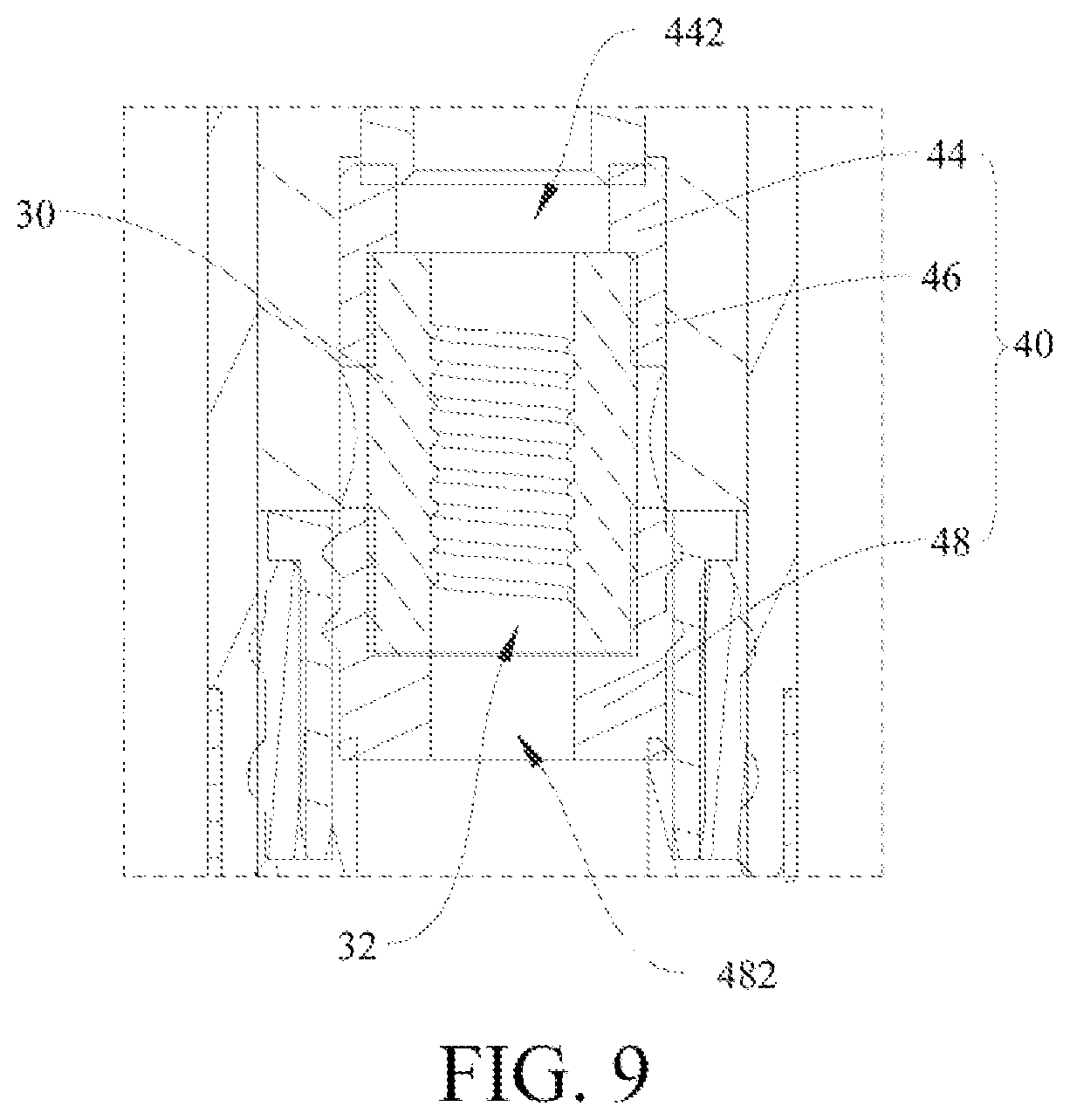 Patent US12588703 Figure 6 – Electronic atomization device and atomizer thereof
