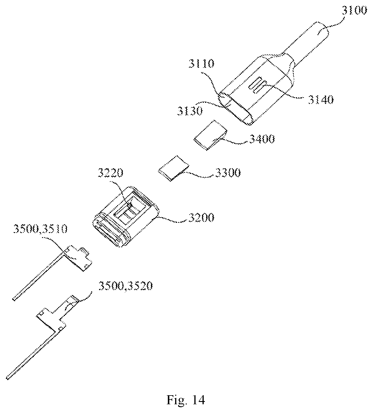 Patent US12588706 Figure 14 – Atomizing core, atomizer, electronic cigarette, and assembly method