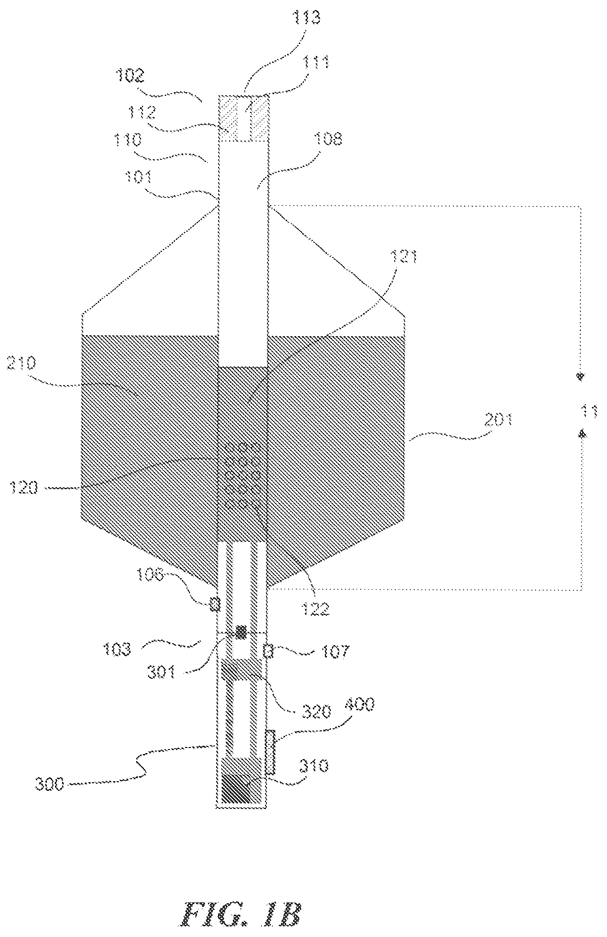 Patent US12588708 Figure 2 – Electronic vaporizing device with thin film heating member