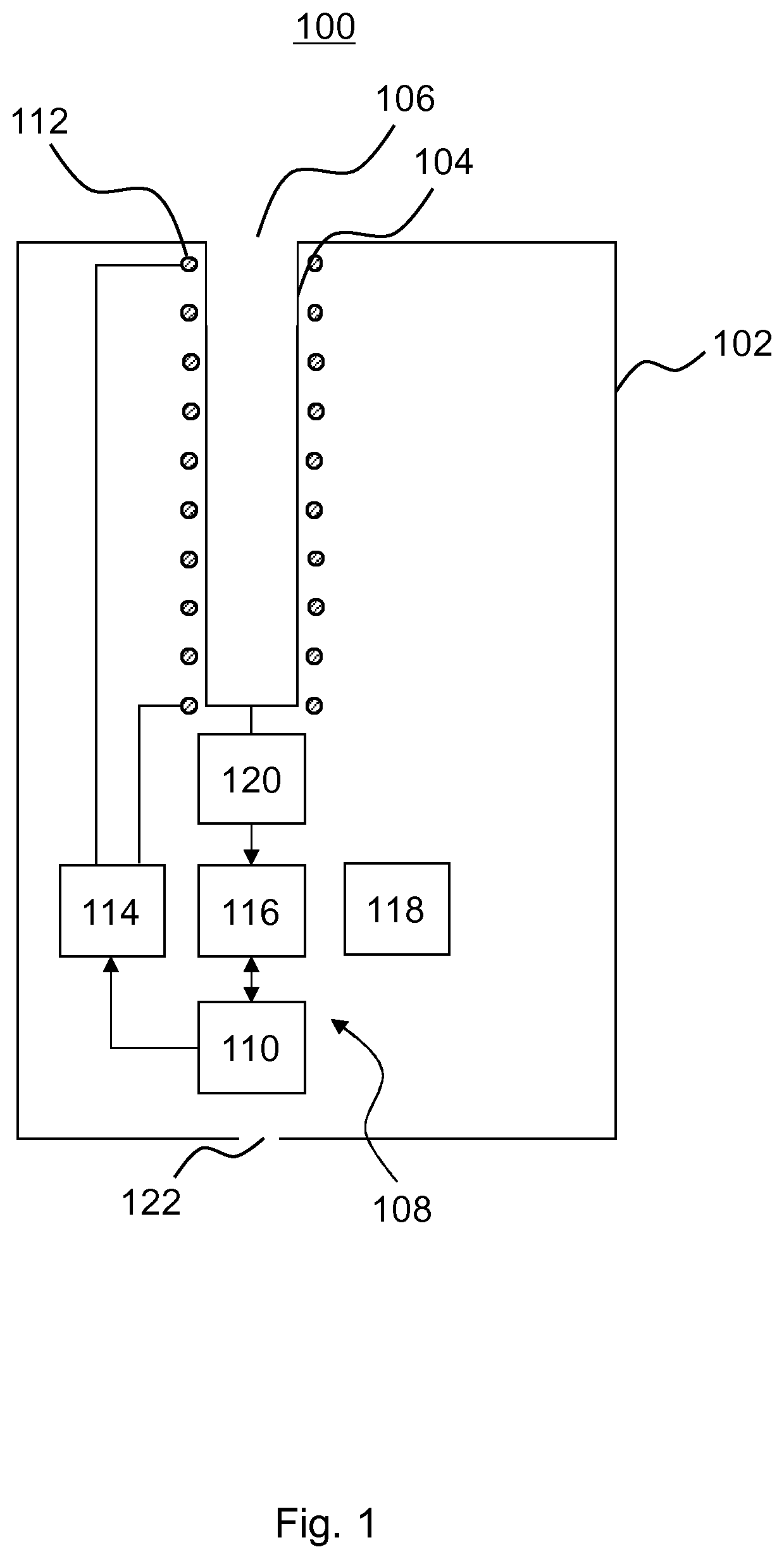 Patent US12588709 — Consumable article containing an aersolizable material — Figure 1