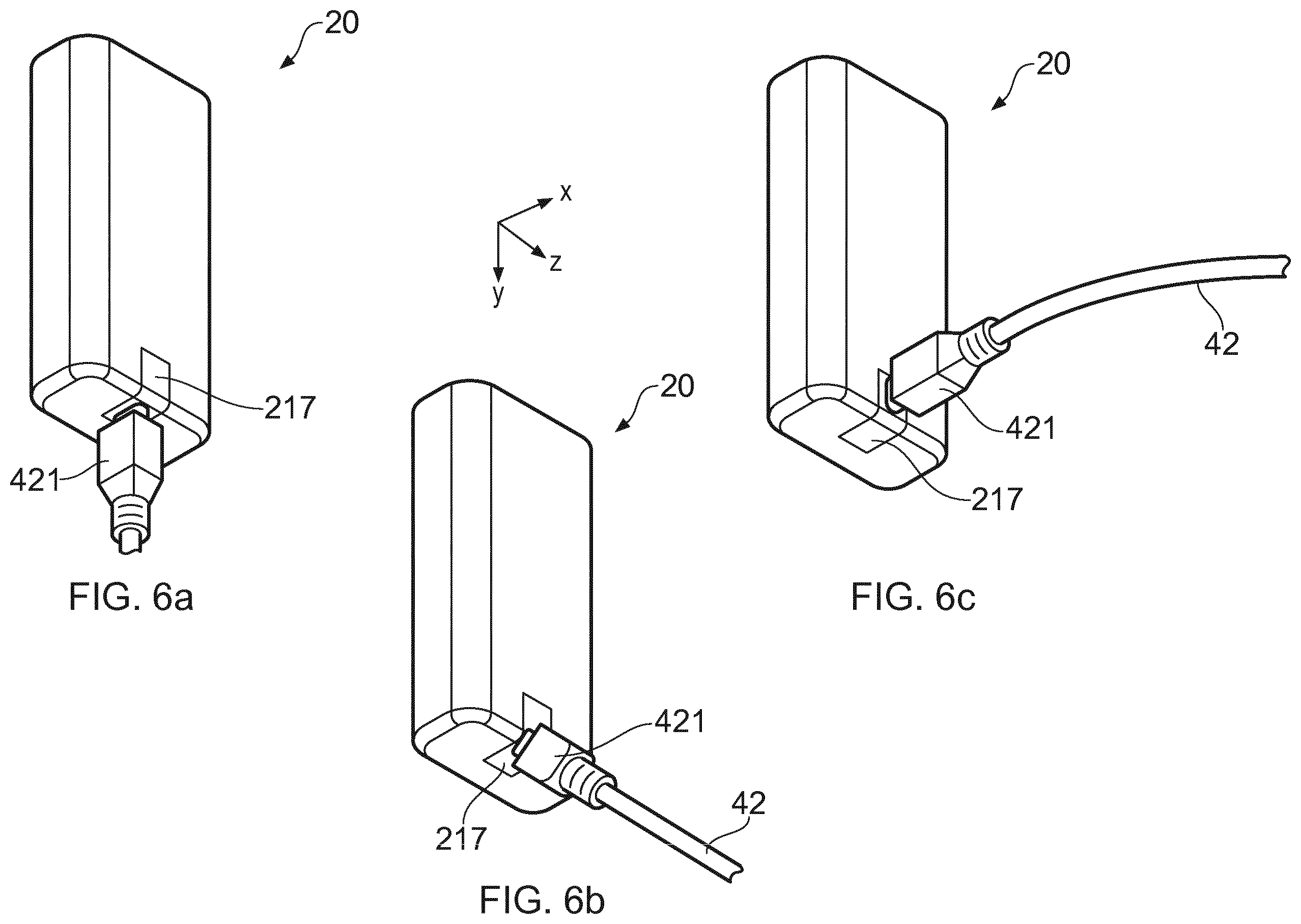 Patent US12588714 Figure 6 – Electronic aerosol provision system with movable electrical connection port