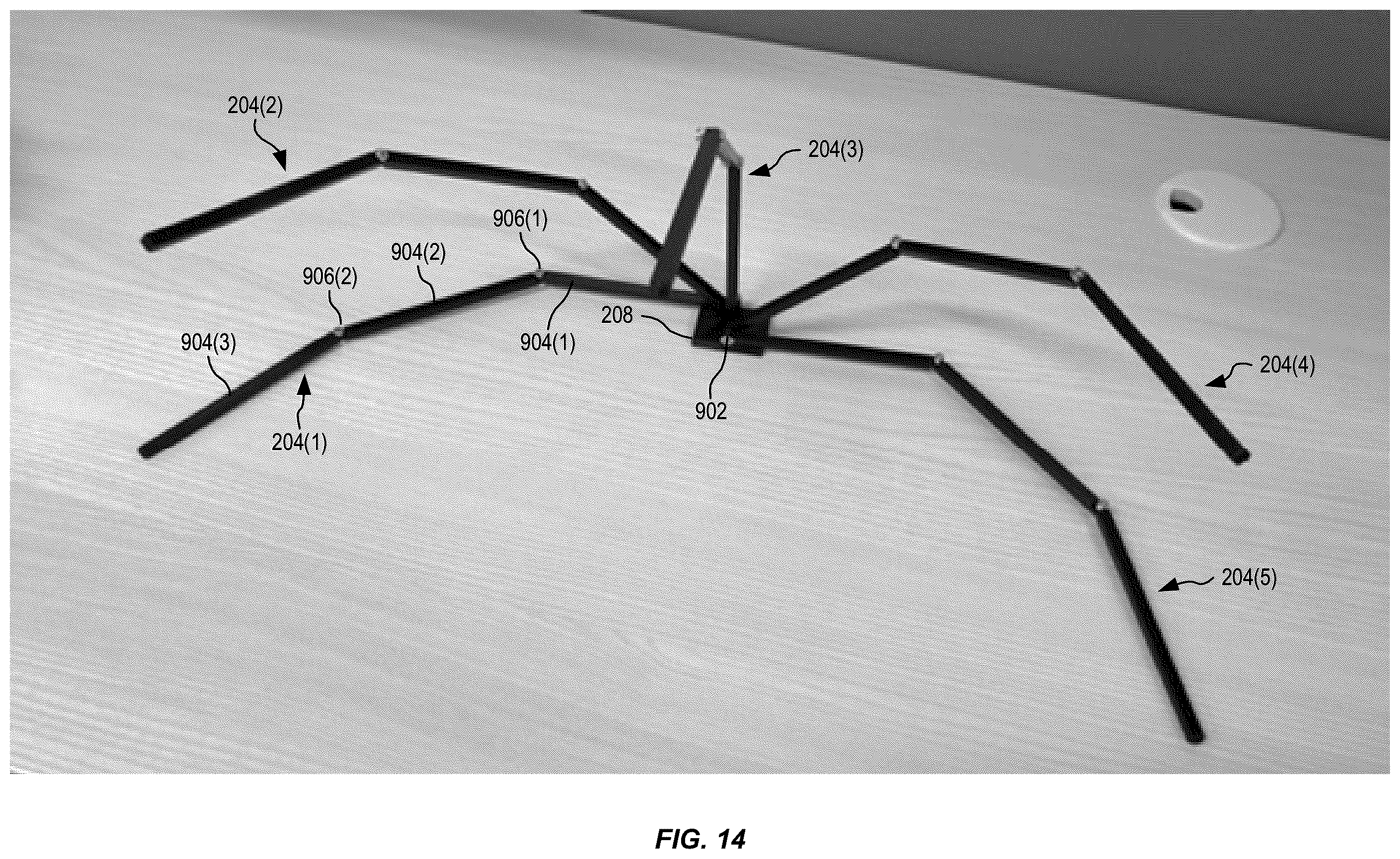 Patent US12588716 Figure 11 – Arm-mounted breastfeeding cover