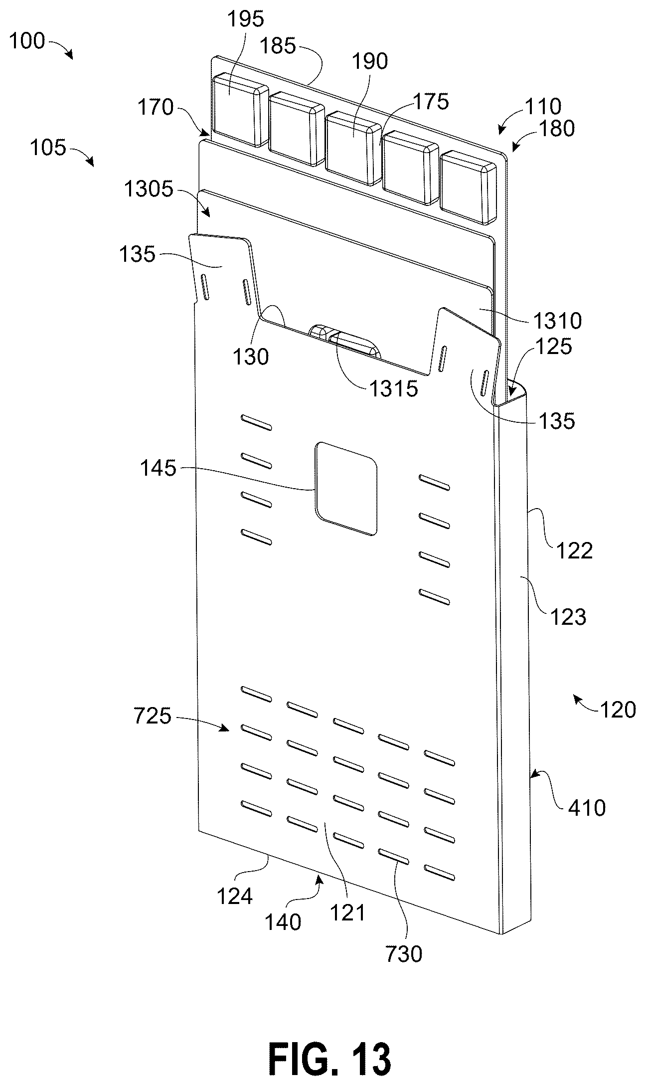 Patent US12588718 Figure 13 – Portable personal cooling system