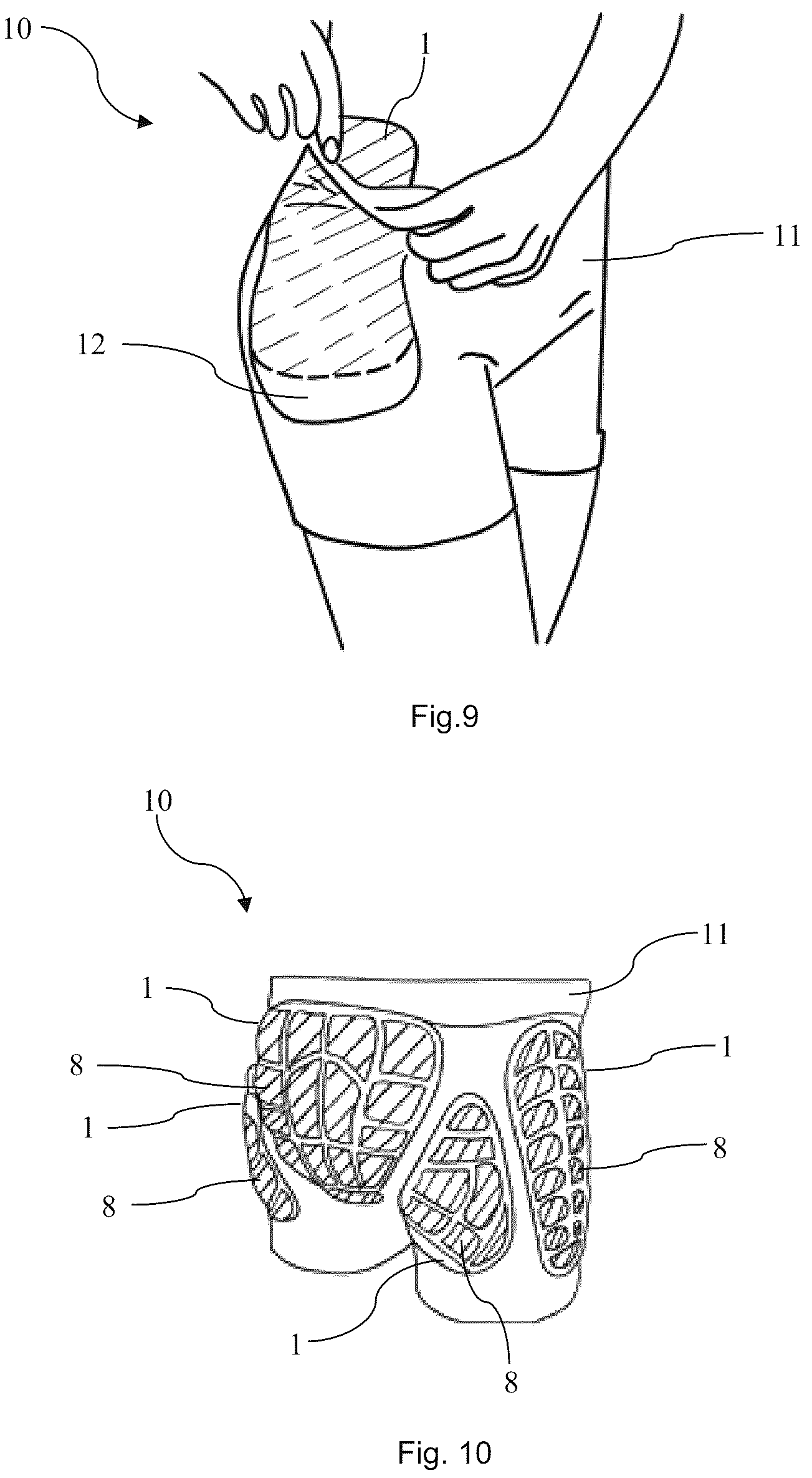 Patent US12588720 Figure 9 – Impact protector