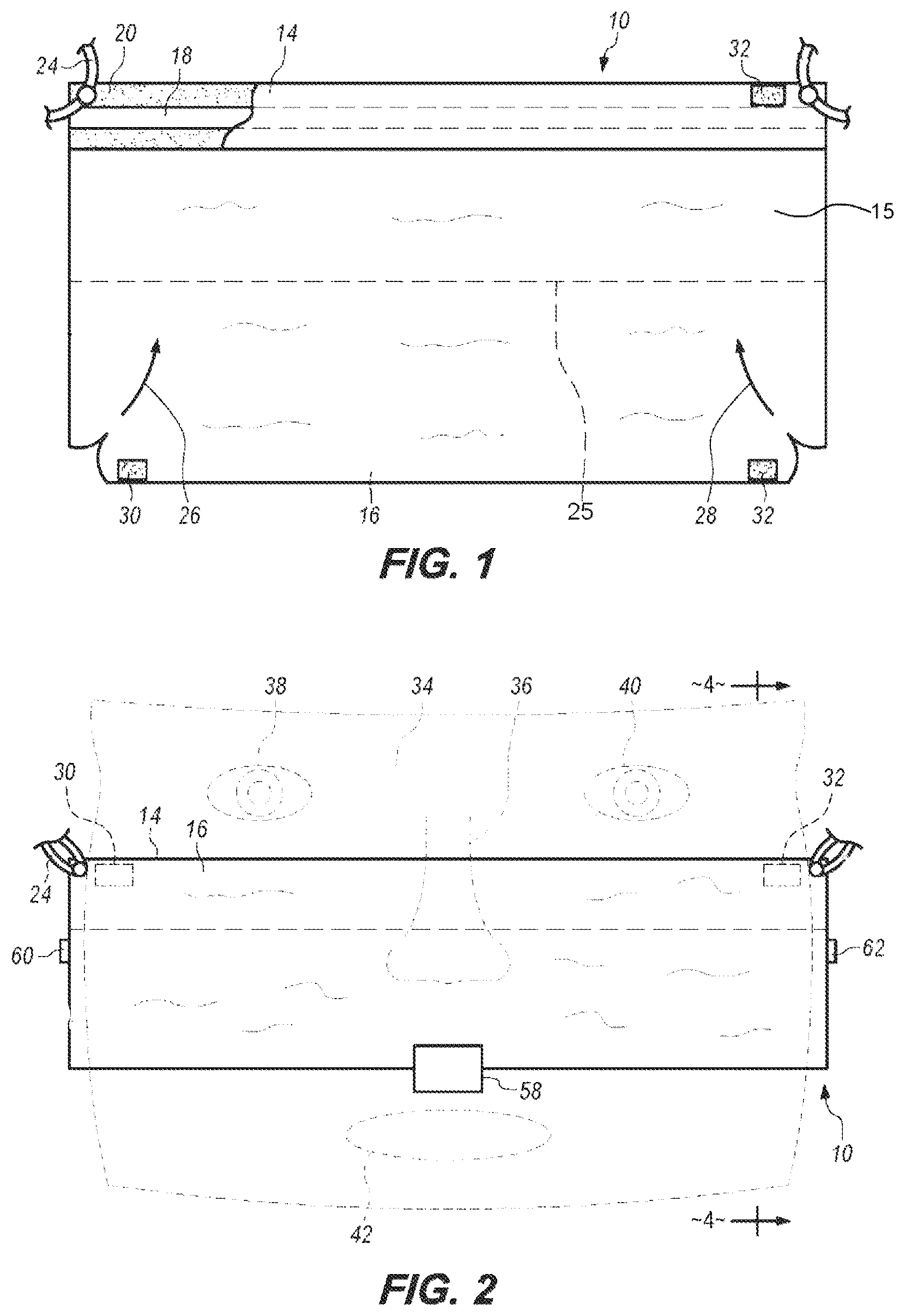 Patent US12588723 Figure 1 – Face mask device
