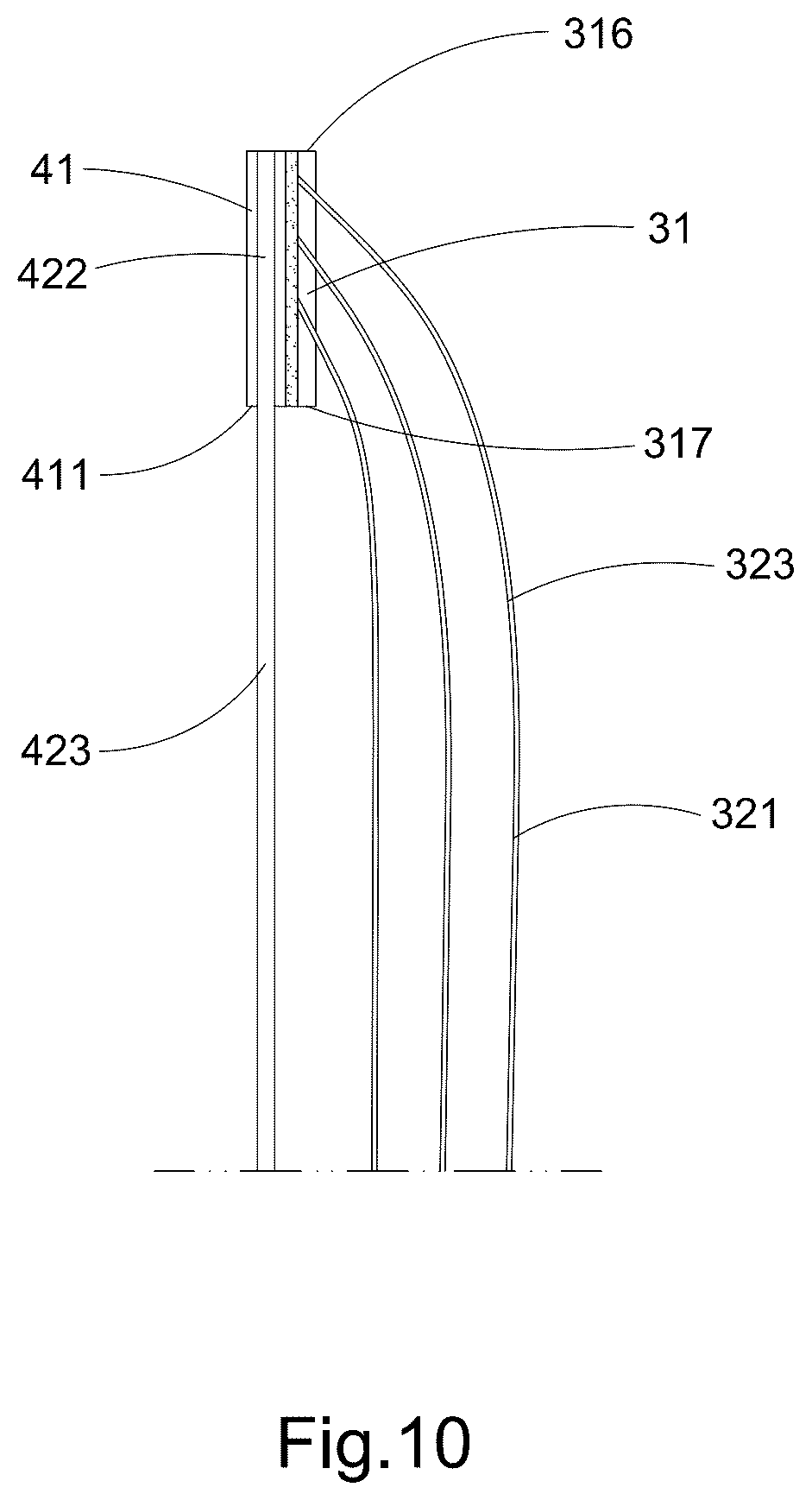 Patent US12588724 Figure 15 – Hair weft and preparation process thereof
