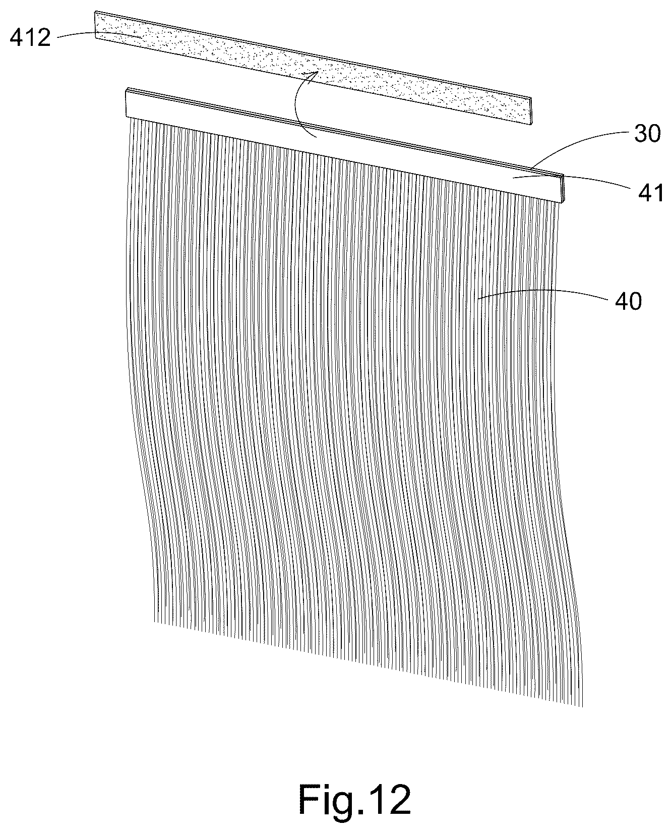 Patent US12588724 Figure 17 – Hair weft and preparation process thereof