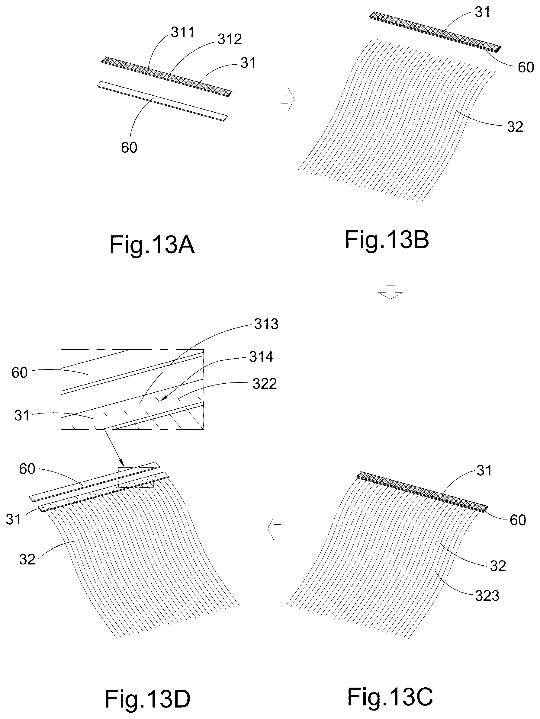 Patent US12588724 Figure 18 – Hair weft and preparation process thereof