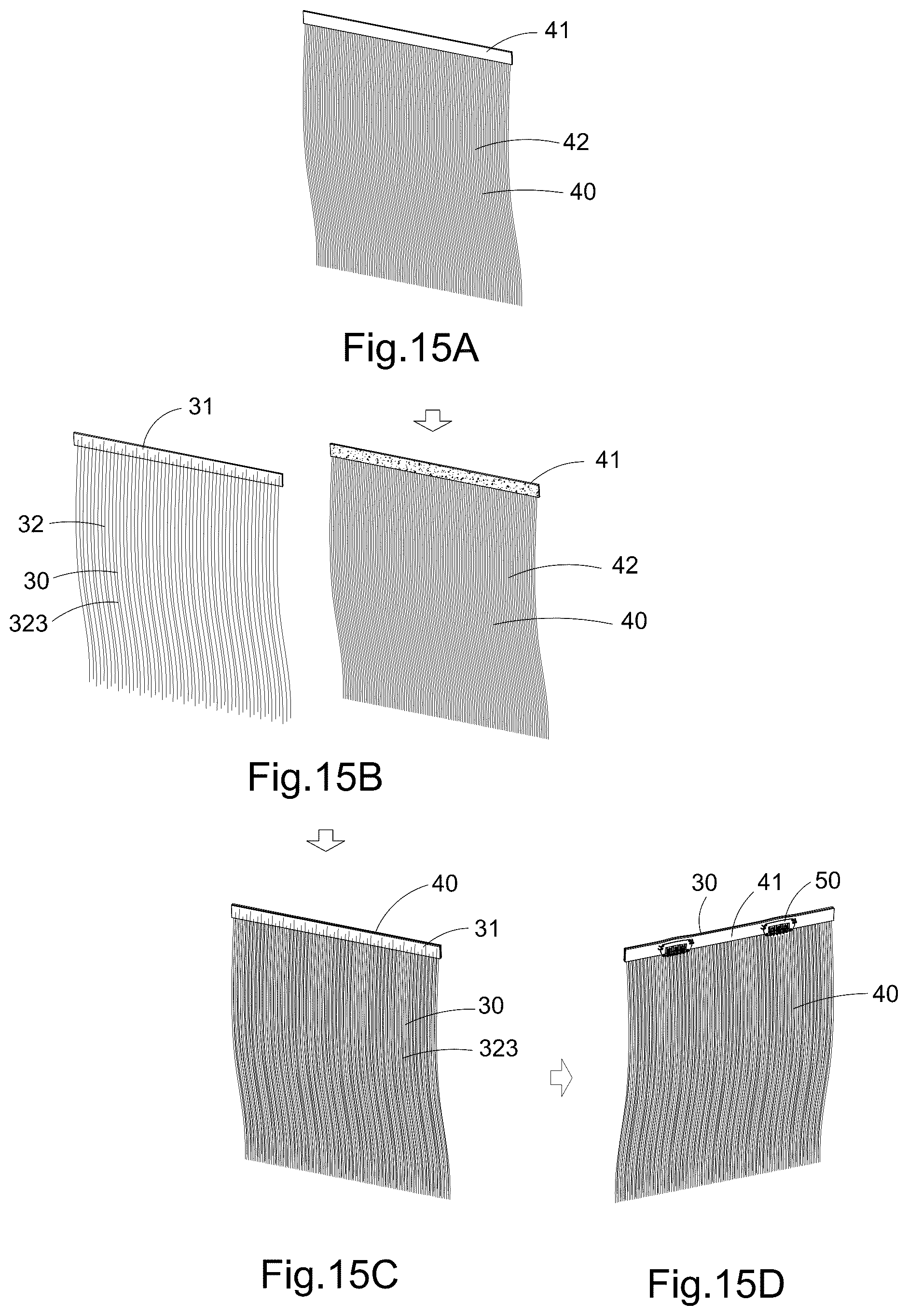 Patent US12588724 Figure 20 – Hair weft and preparation process thereof