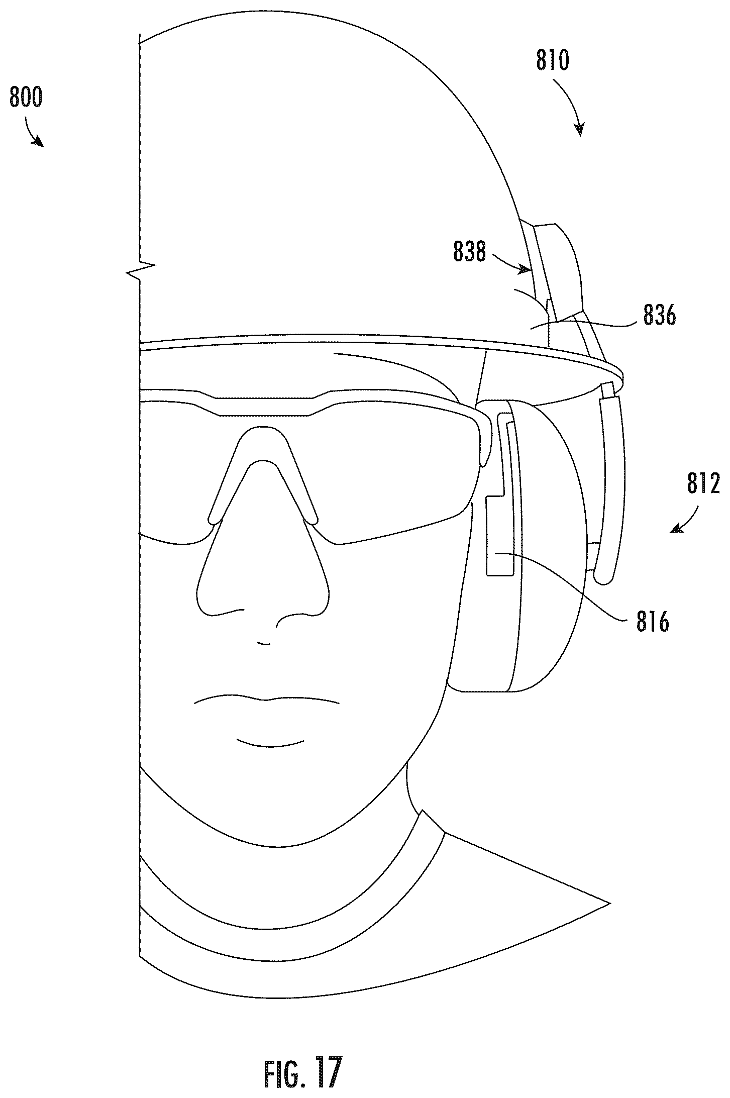 Patent US12588728 Figure 13 – Hard hat communication system