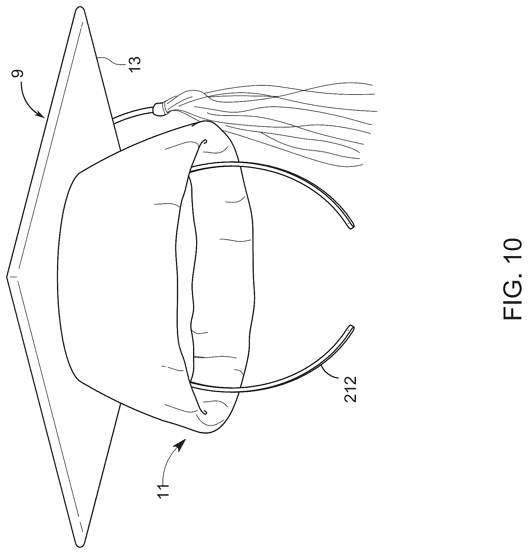 Patent US12588729 Figure 8 – Cap securing device