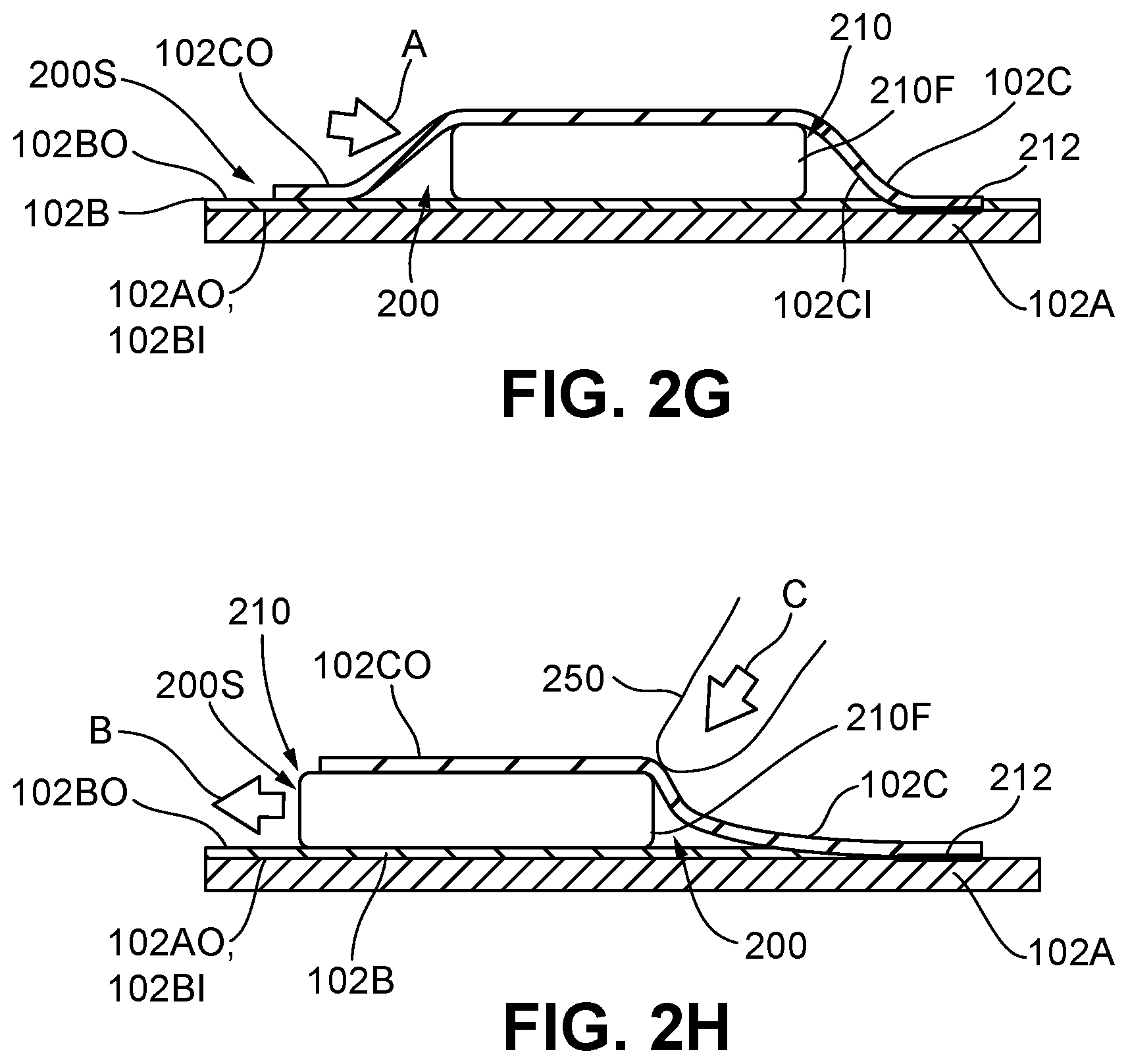 Patent US12588730 Figure 5 – Articles of footwear including an integrated pocket