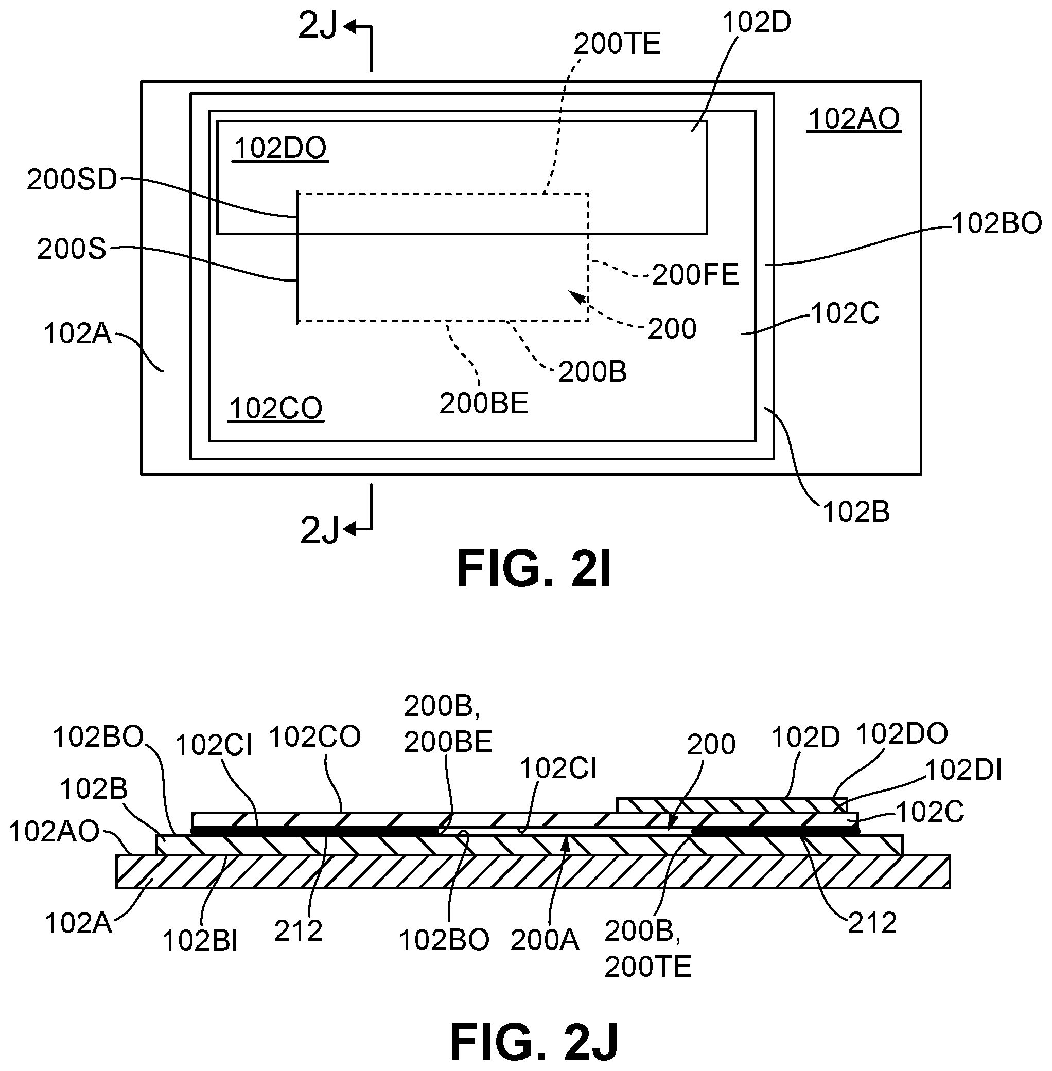 Patent US12588730 Figure 6 – Articles of footwear including an integrated pocket