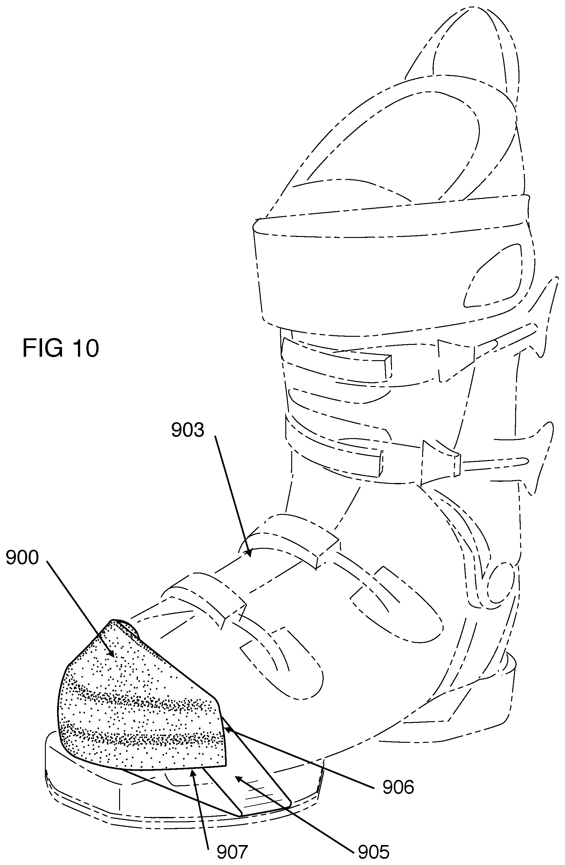 Patent US12588733 Figure 14 – System and method for thermal control in ski boots