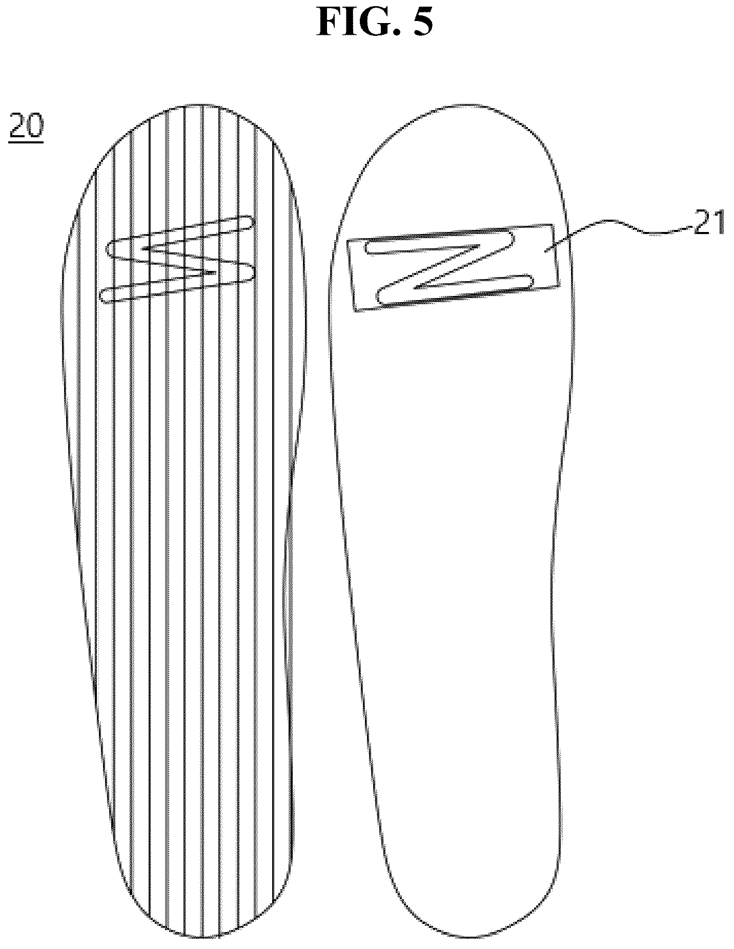 Patent US12588734 Figure 4 – Dustproof work shoe with antistatic insole using recycled pet and dustproof rubber outsole capable of being steam-sterilized