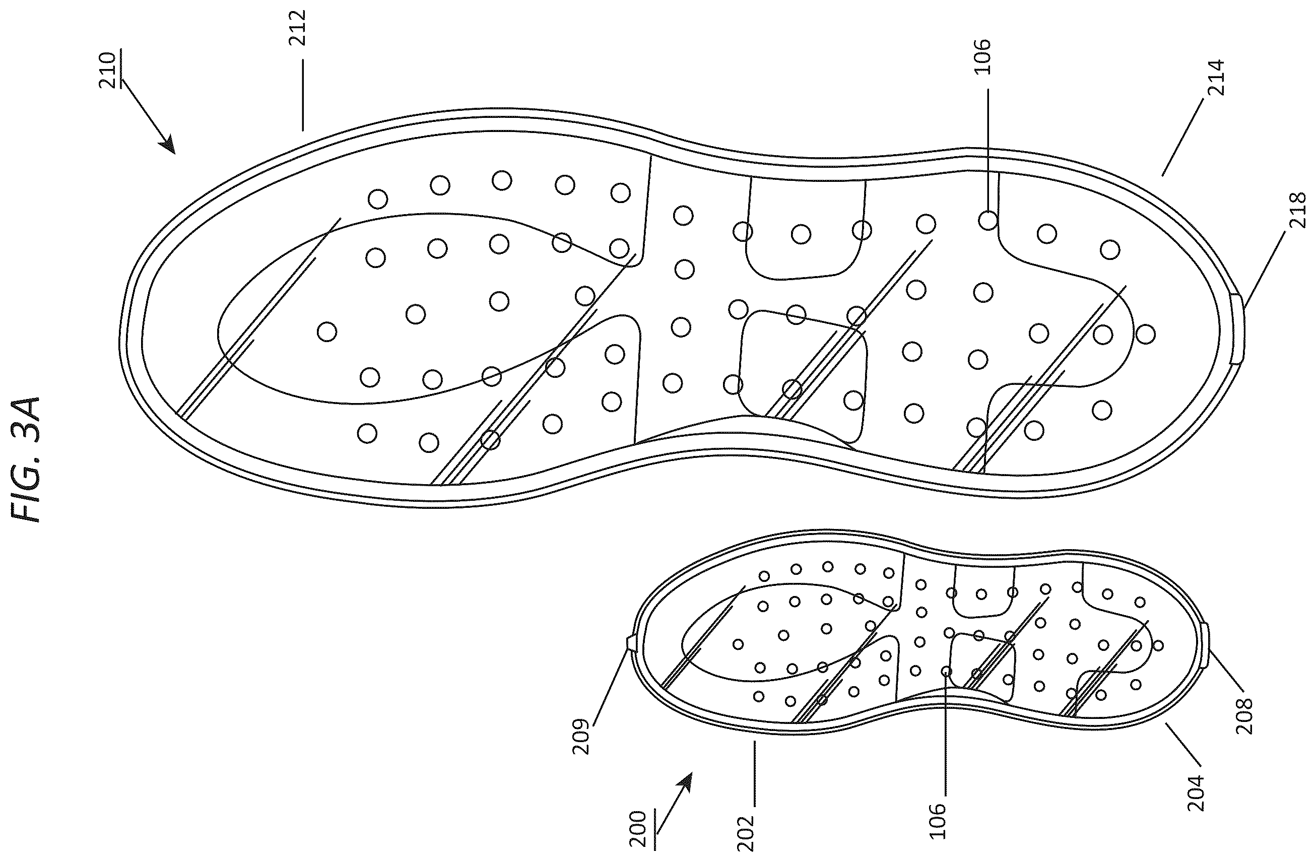 Patent US12588736 Figure 4 – Foamed sole components and method for making a sole with foamed sole components