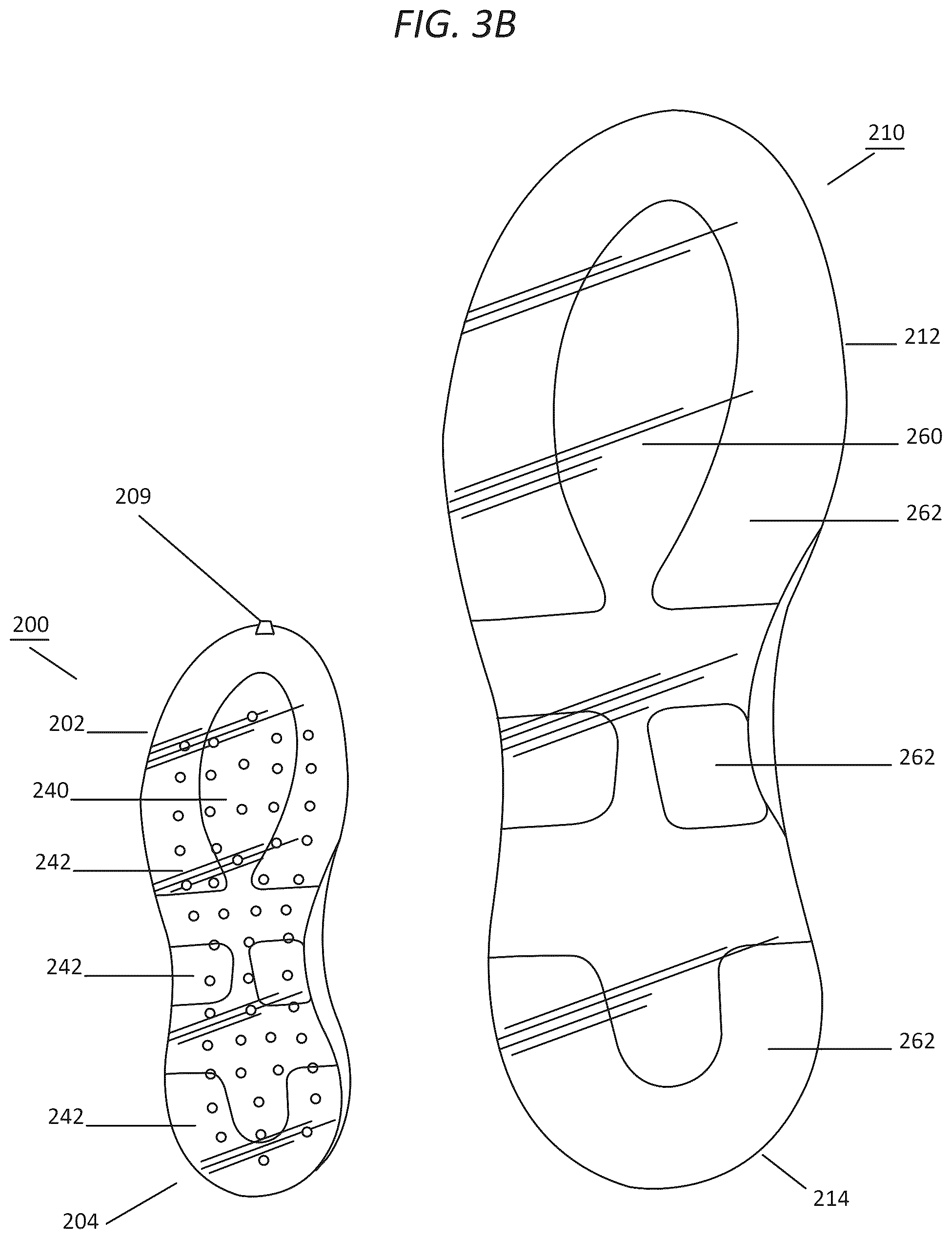 Patent US12588736 Figure 5 – Foamed sole components and method for making a sole with foamed sole components