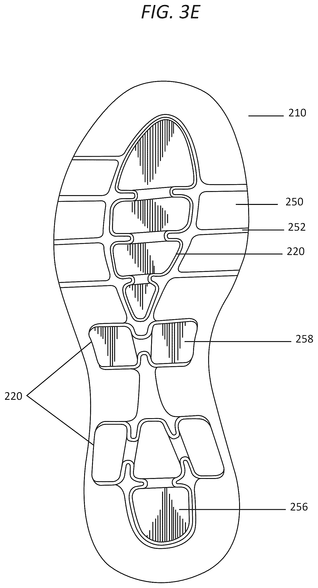 Patent US12588736 Figure 7 – Foamed sole components and method for making a sole with foamed sole components