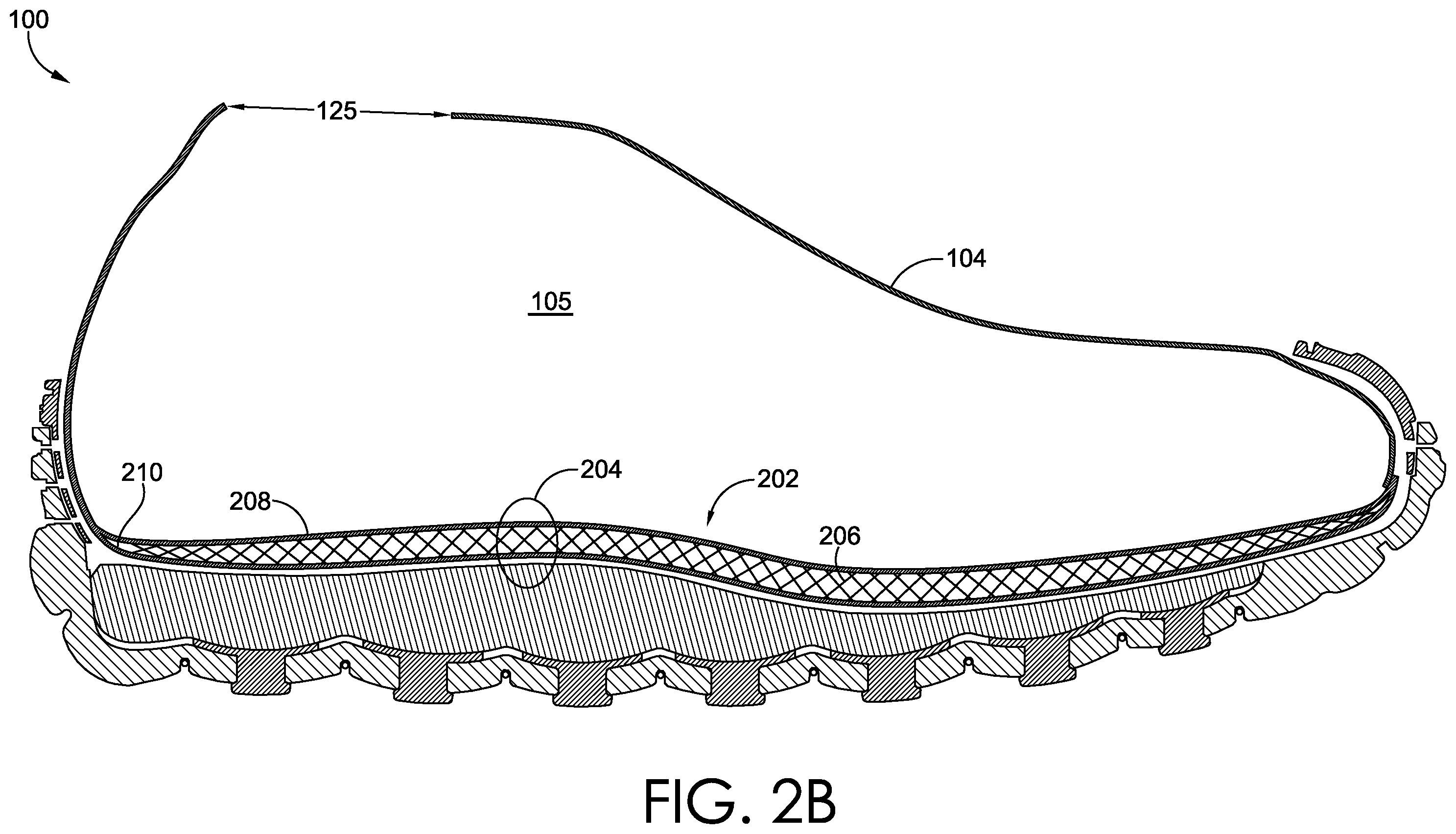 Patent US12588738 Figure 4 – Recyclable footwear article