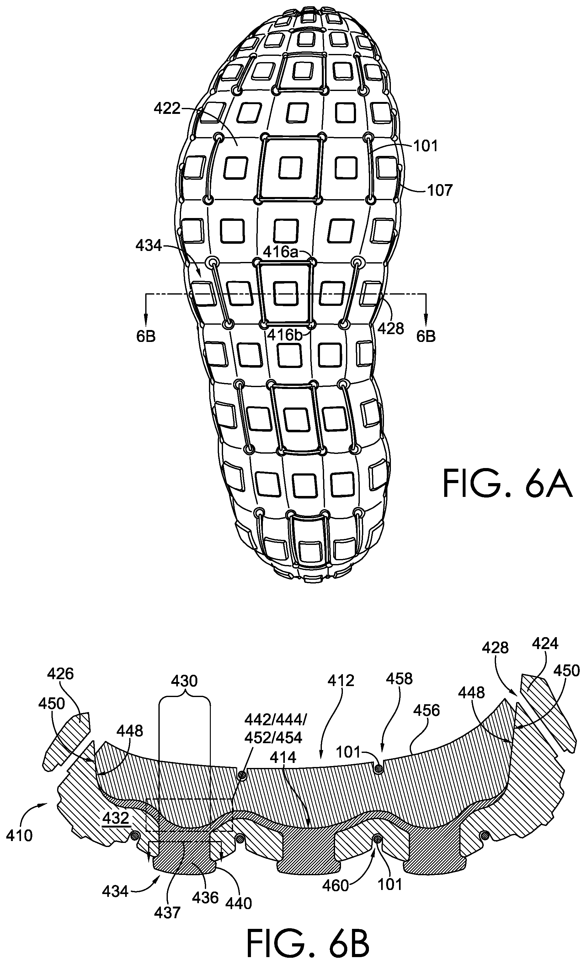 Patent US12588738 Figure 9 – Recyclable footwear article
