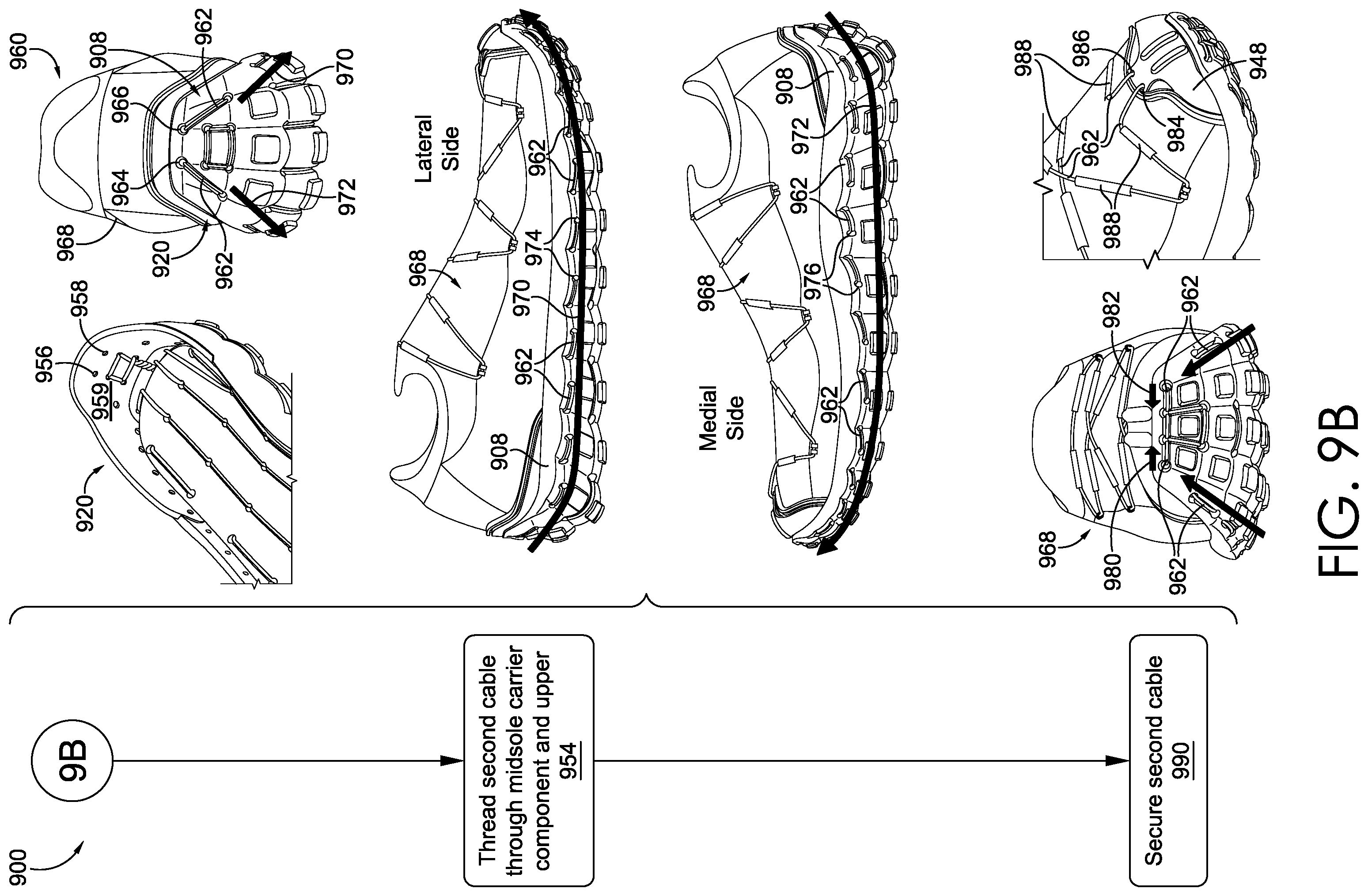 Patent US12588738 Figure 13 – Recyclable footwear article