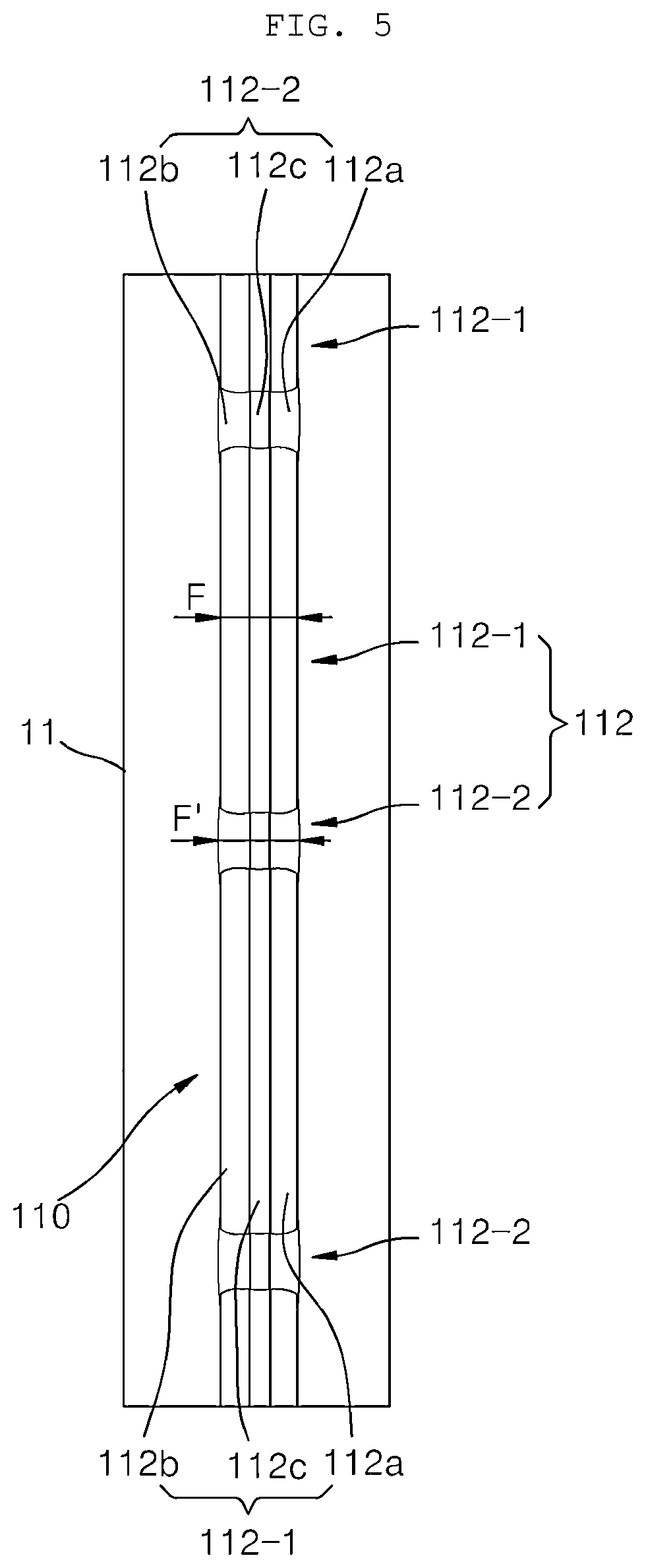 Patent US12588739 Figure 5 – Zipper strap structure, packaging bag comprising zipper strap structure, and manufacturing method for zipper strap structure