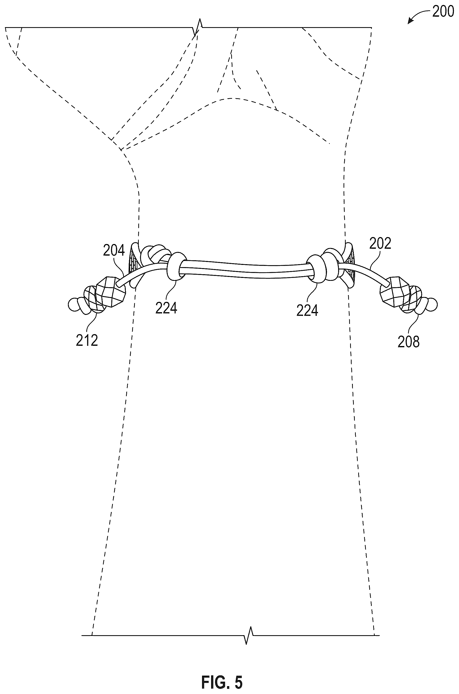Patent US12588740 Figure 5 – Adjustable bracelet