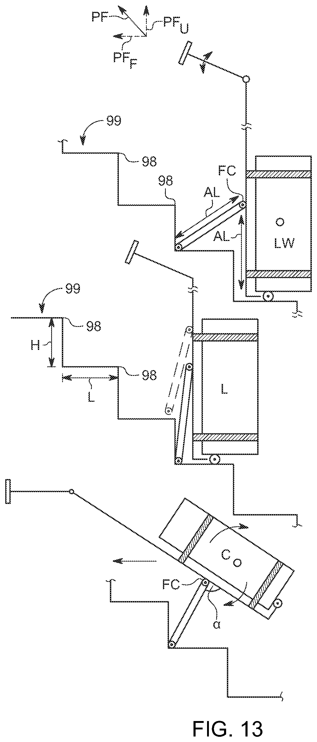 Patent US12588741 Figure 11 – Transporter and stairs climber for heavy loads