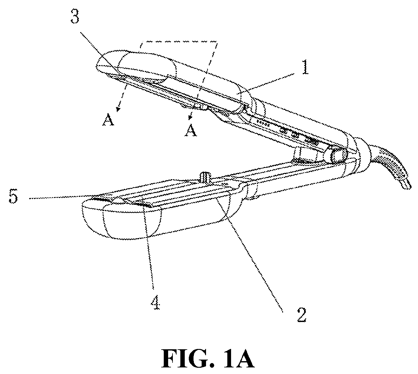 Patent US12588744 Figure 1 – Hairdressing and styling apparatus