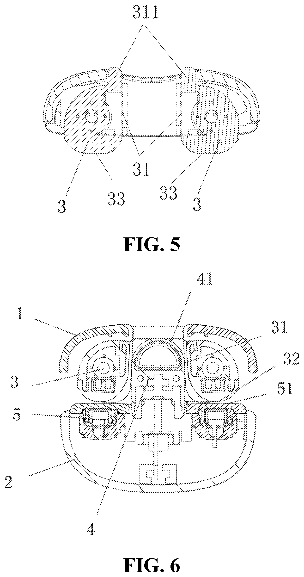 Patent US12588744 Figure 5 – Hairdressing and styling apparatus