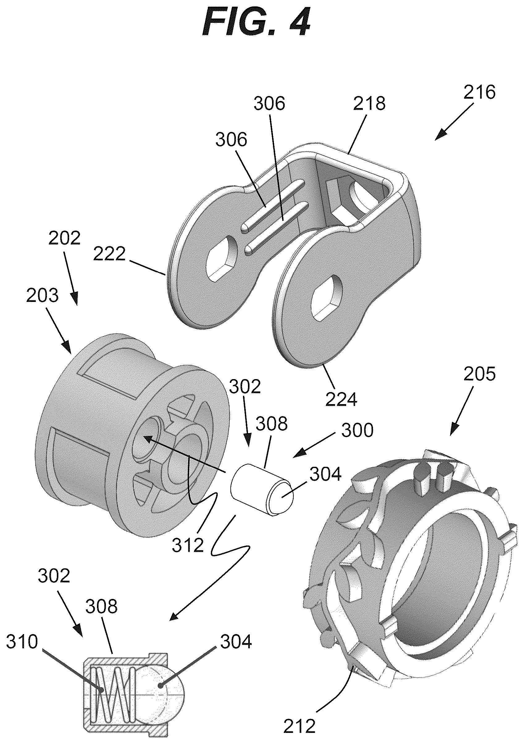 Patent US12588746 Figure 4 – Cosmetic application device and method
