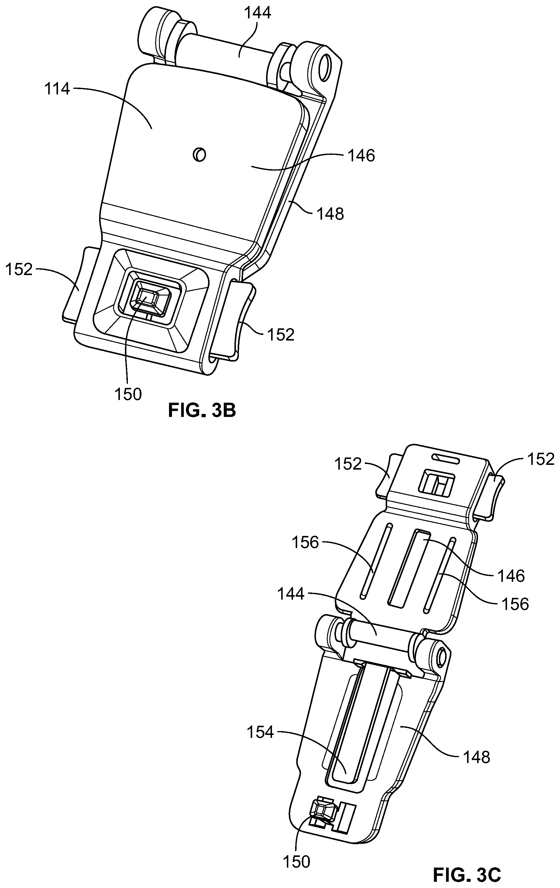 Patent US12588747 Figure 4 – Holder for container