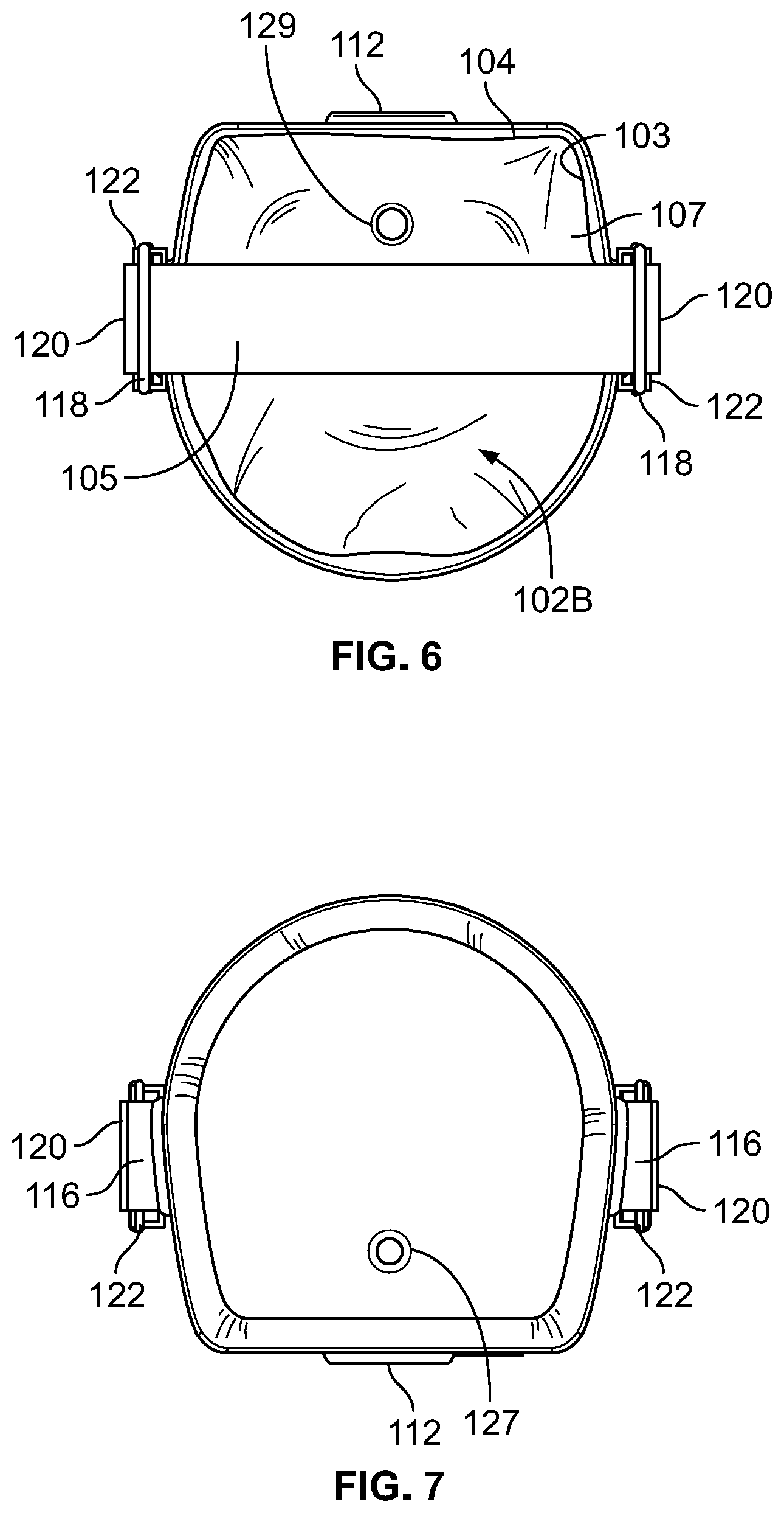 Patent US12588747 Figure 6 – Holder for container