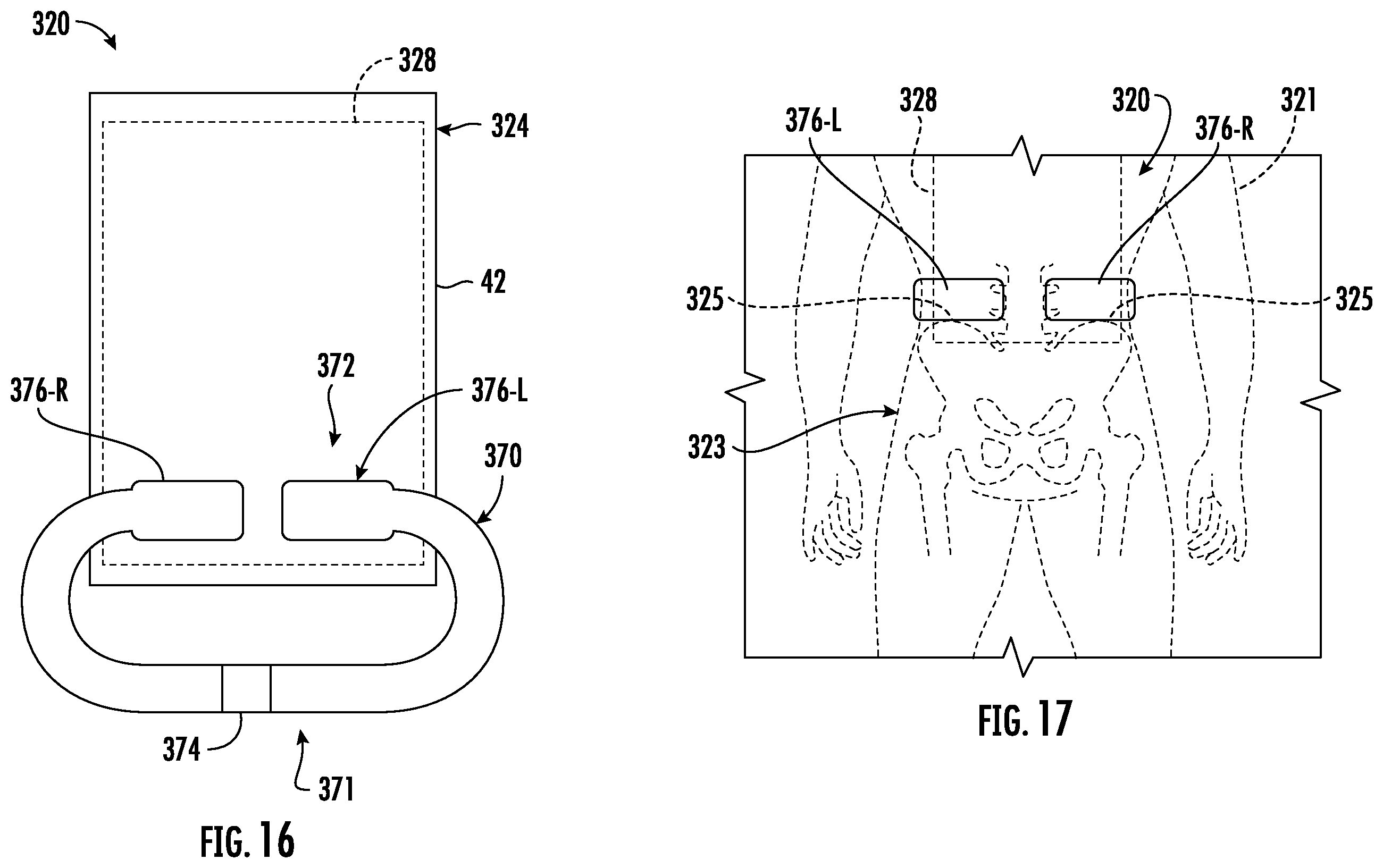 Patent US12588748 Figure 4 – Adjustable backpack