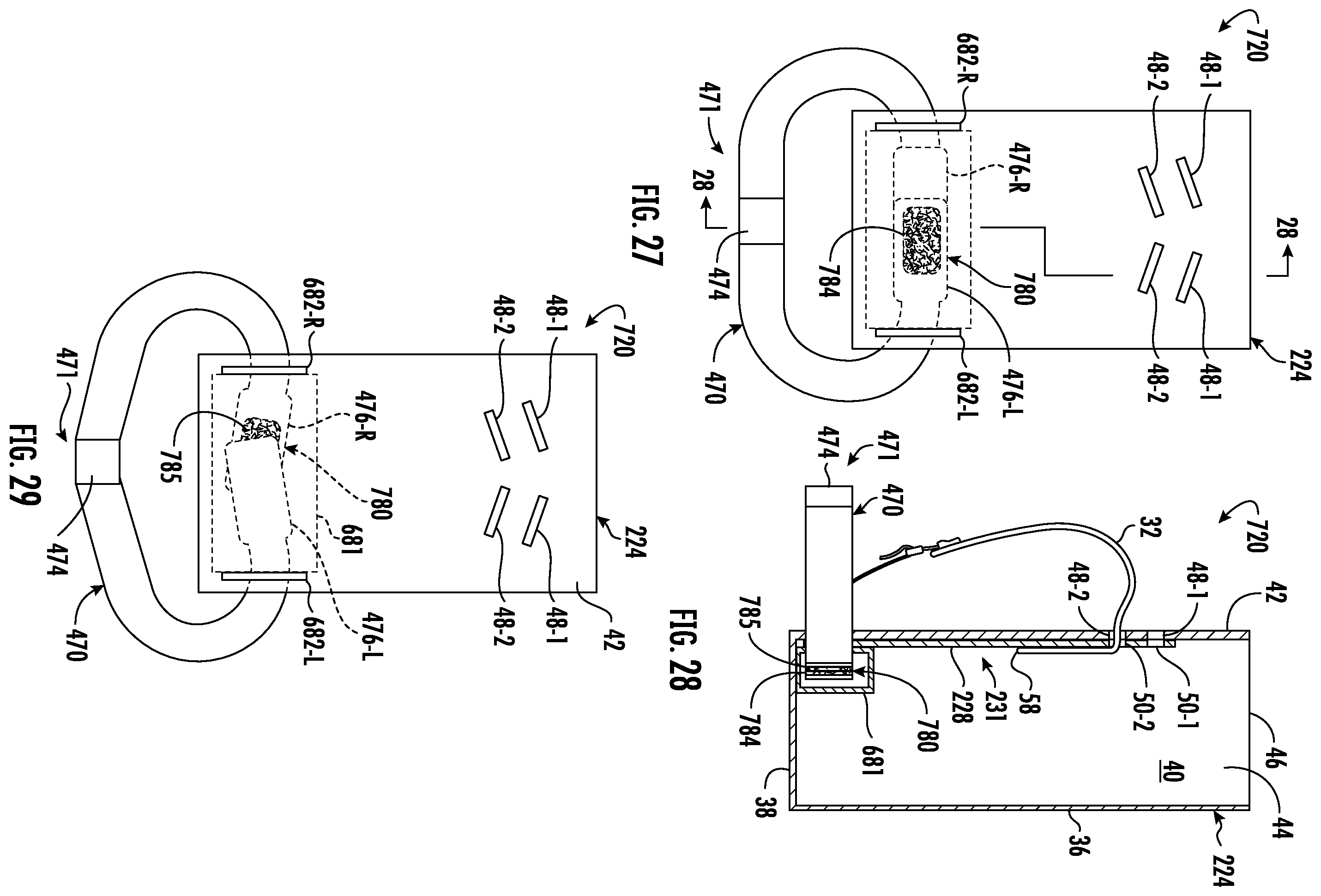 Patent US12588748 Figure 8 – Adjustable backpack