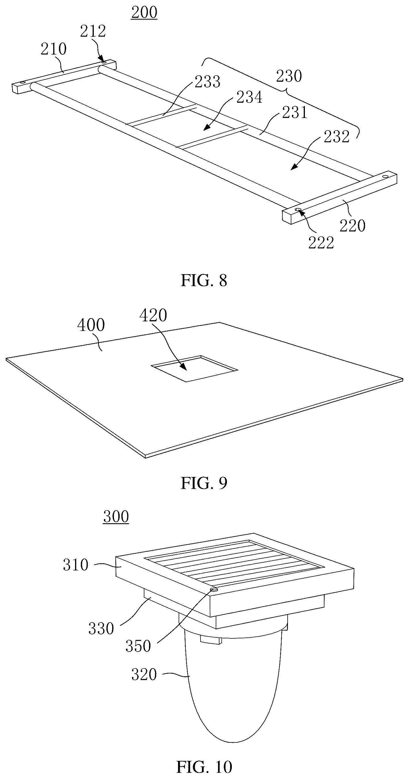 Patent US12588755 Figure 5 – Outdoor tea table
