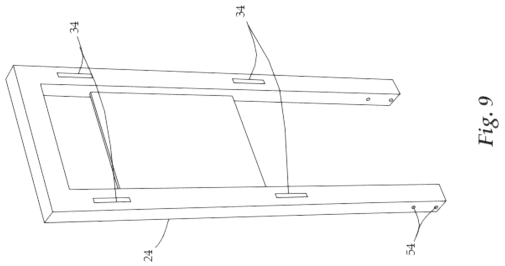 Patent US12588757 Figure 8 – Transportable, storable, modifiable, collapsible, modular, ball rack