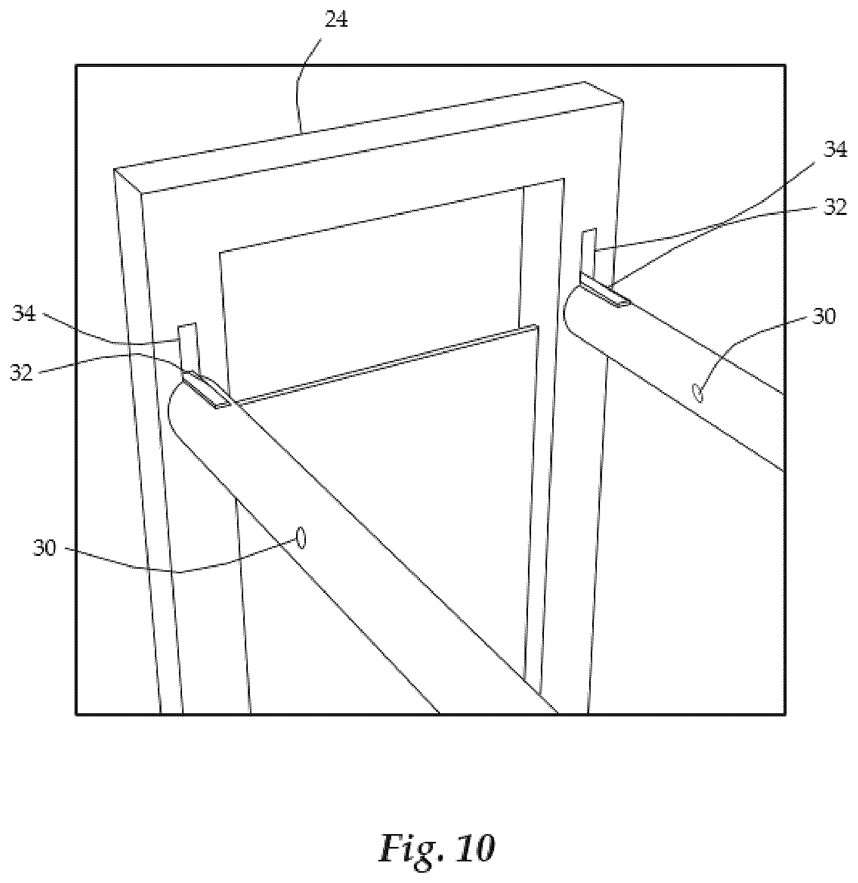 Patent US12588757 Figure 9 – Transportable, storable, modifiable, collapsible, modular, ball rack
