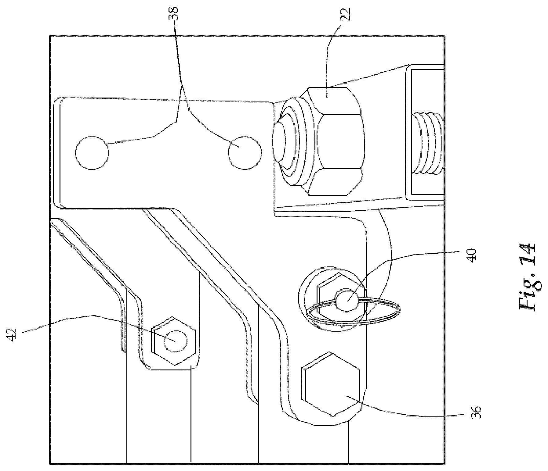 Patent US12588757 Figure 13 – Transportable, storable, modifiable, collapsible, modular, ball rack