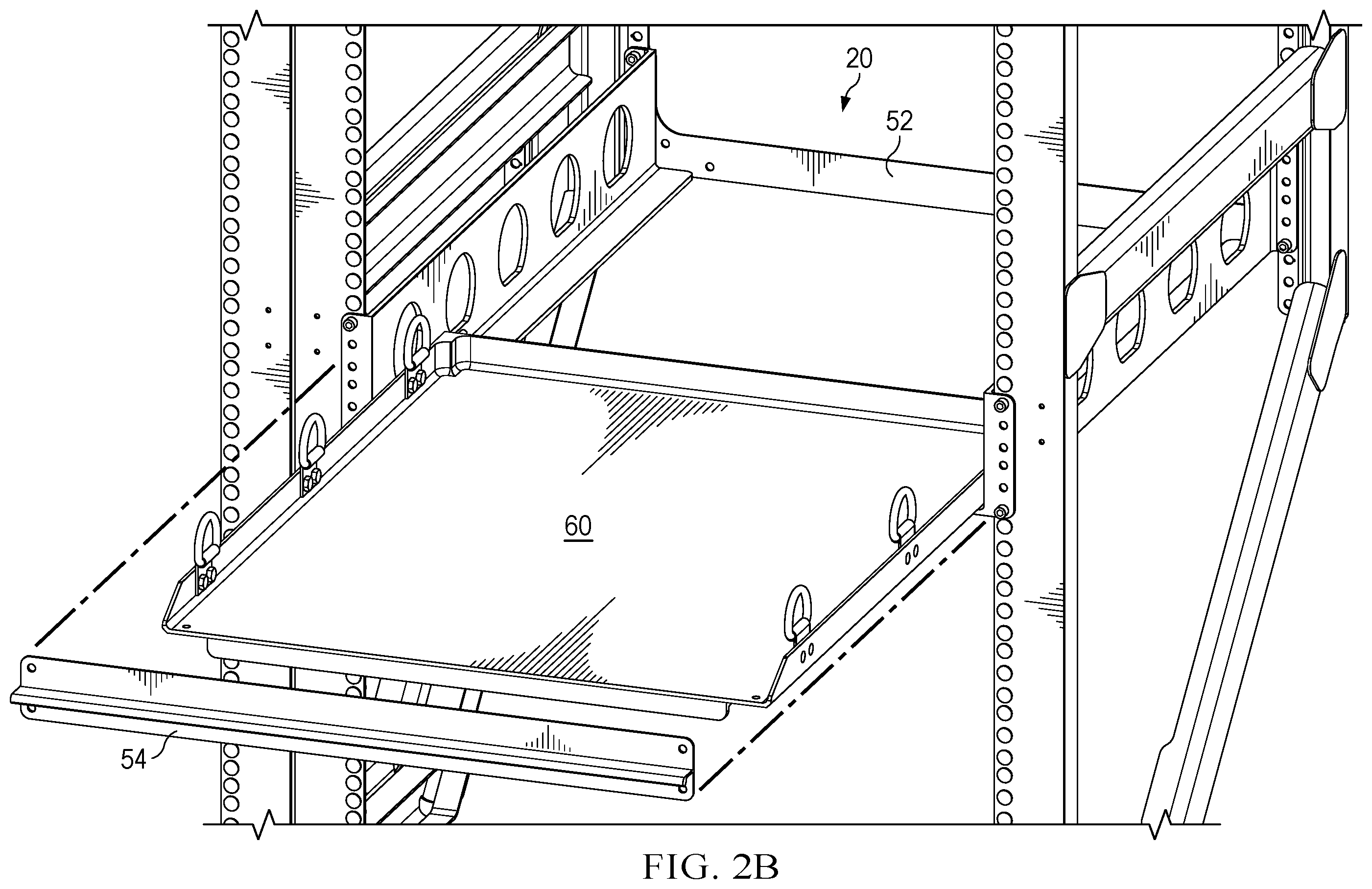 Patent US12588758 Figure 4 – Rack shelf systems and method for loading payloads into a rack shelf system