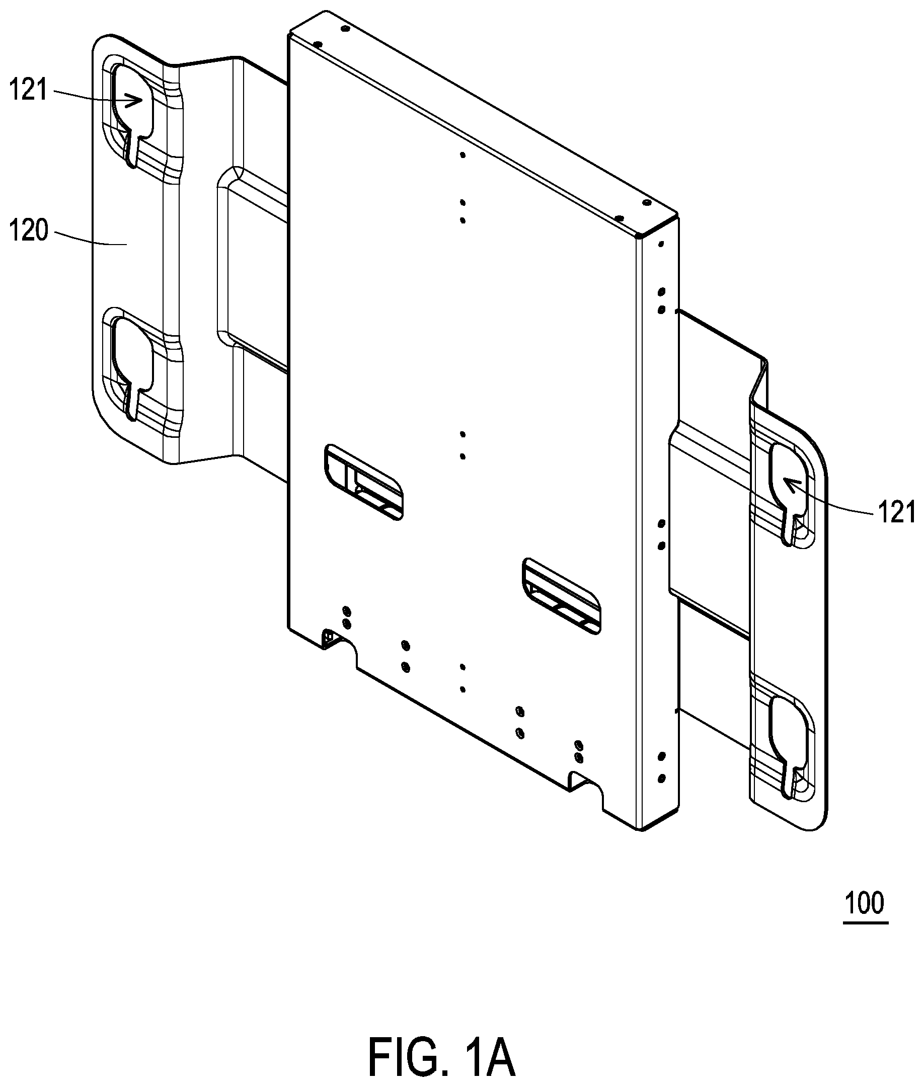 Patent US12588761 Figure 1 – Lifting device