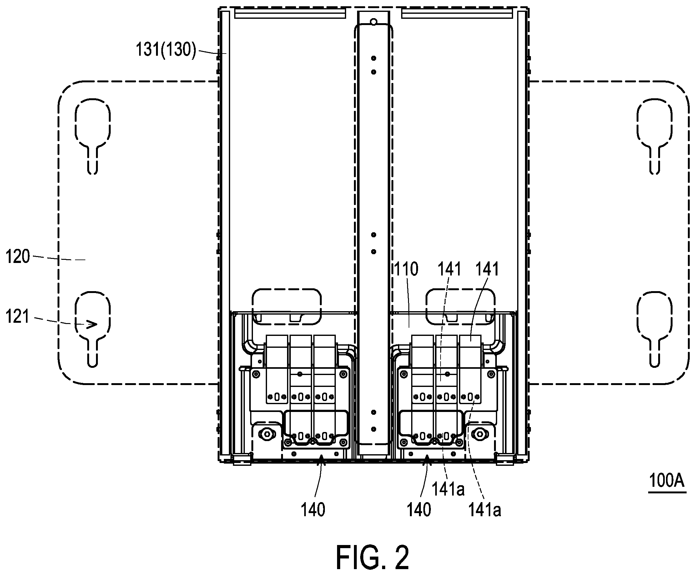 Patent US12588761 Figure 8 – Lifting device