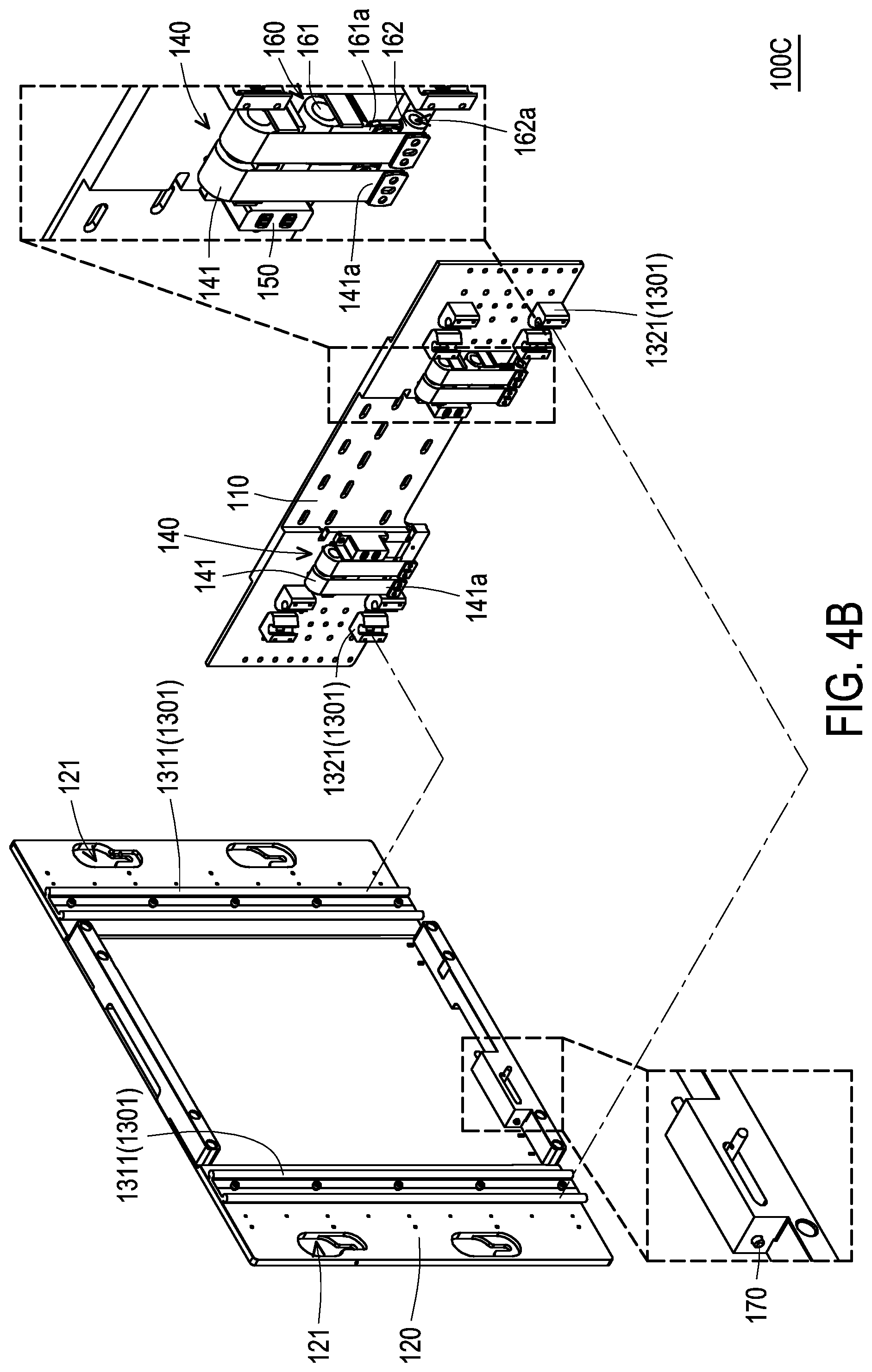 Patent US12588761 Figure 14 – Lifting device