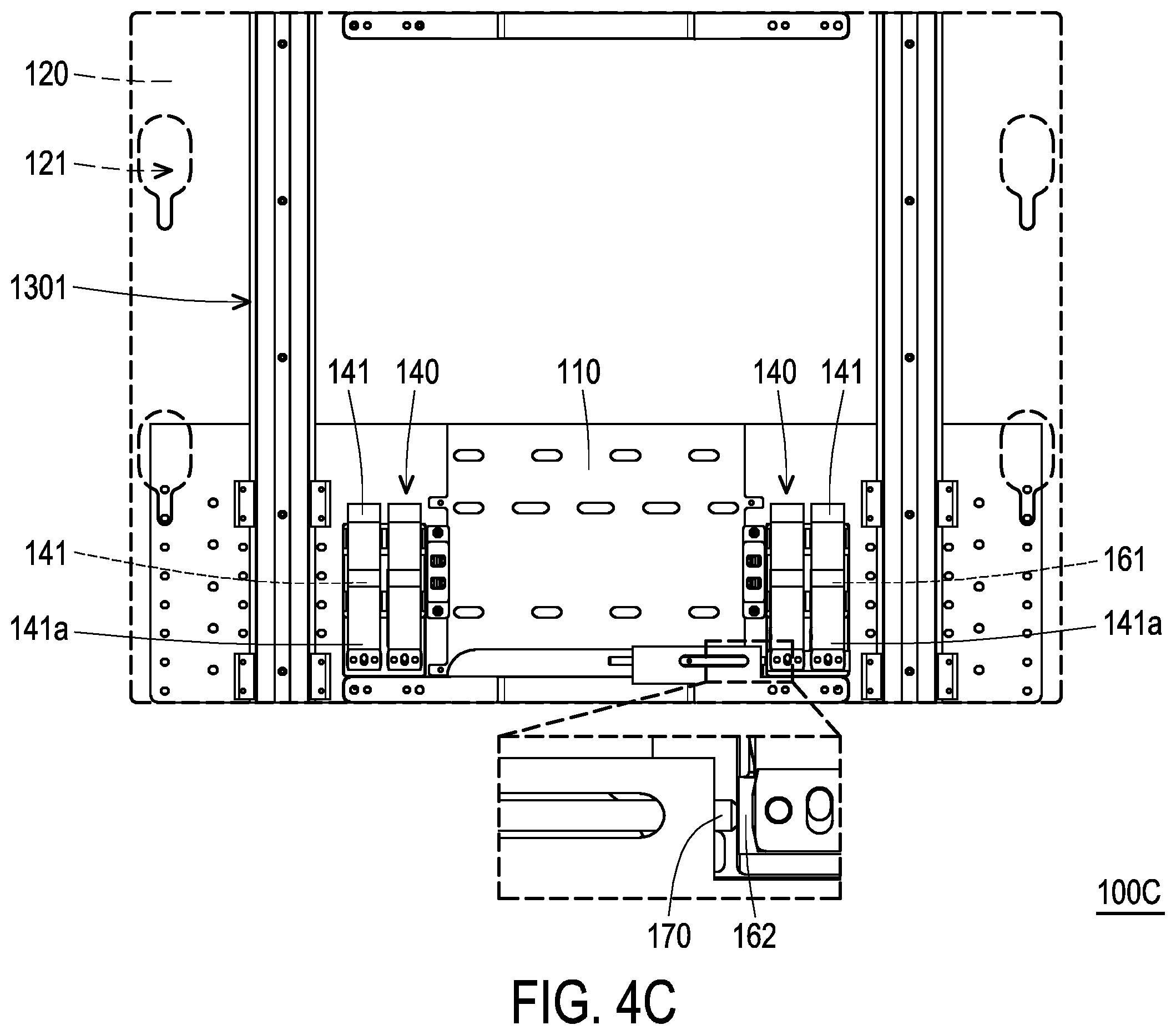 Patent US12588761 Figure 15 – Lifting device