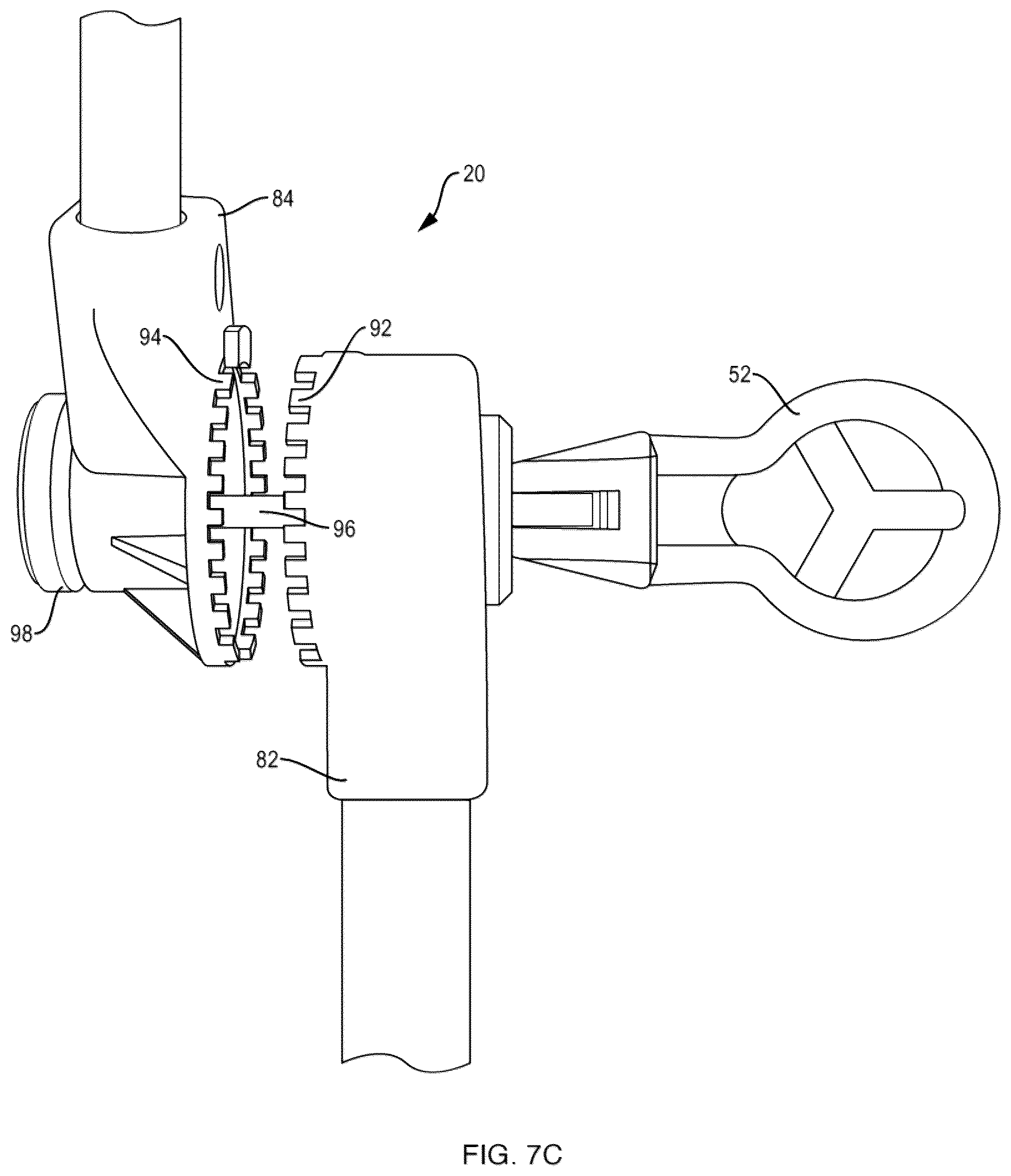 Patent US12588764 Figure 8 – Collapsible stadium chair