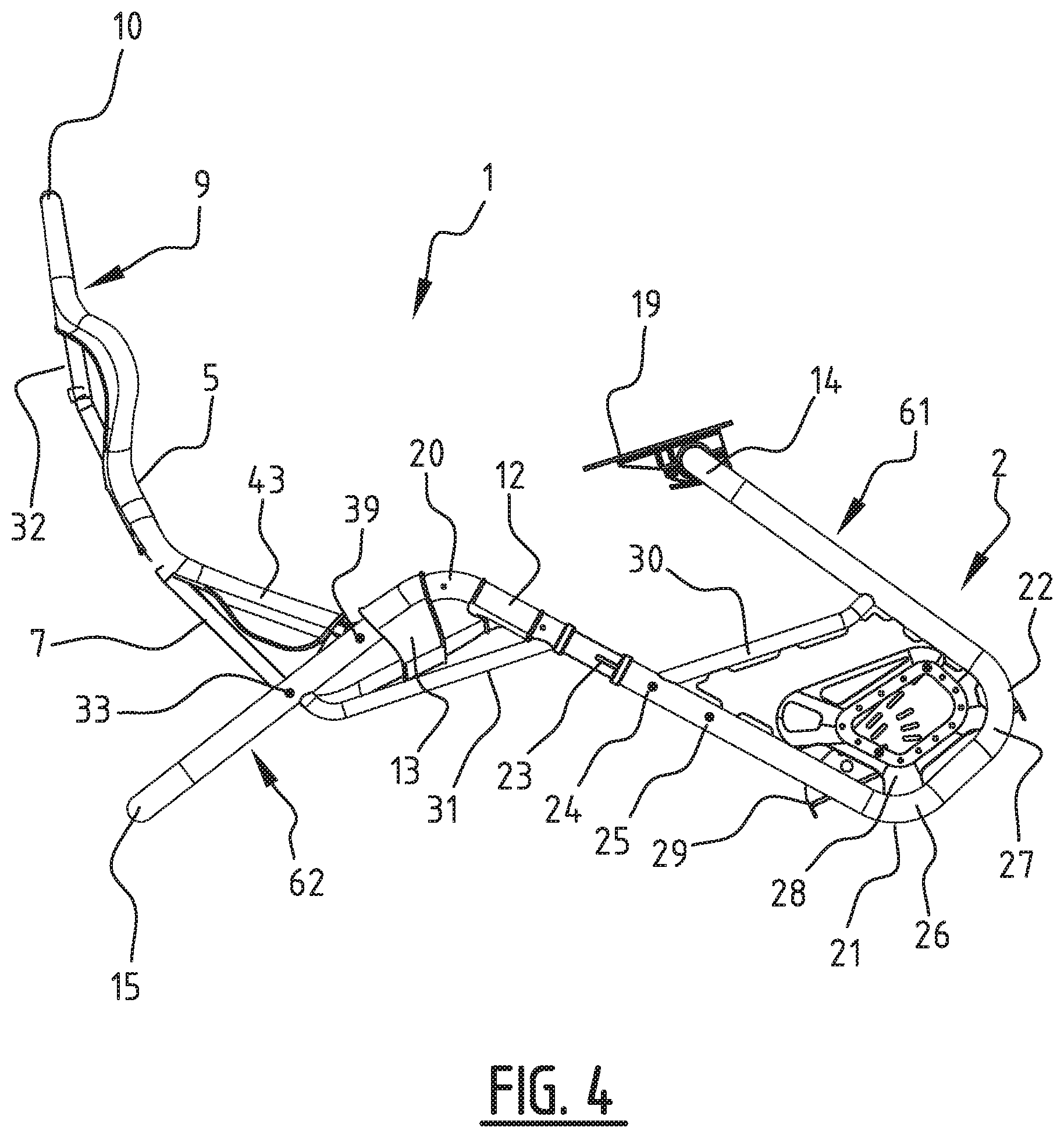 Patent US12588766 Figure 4 – Seat comprising a frame and a cover, and method of manufacturing the same